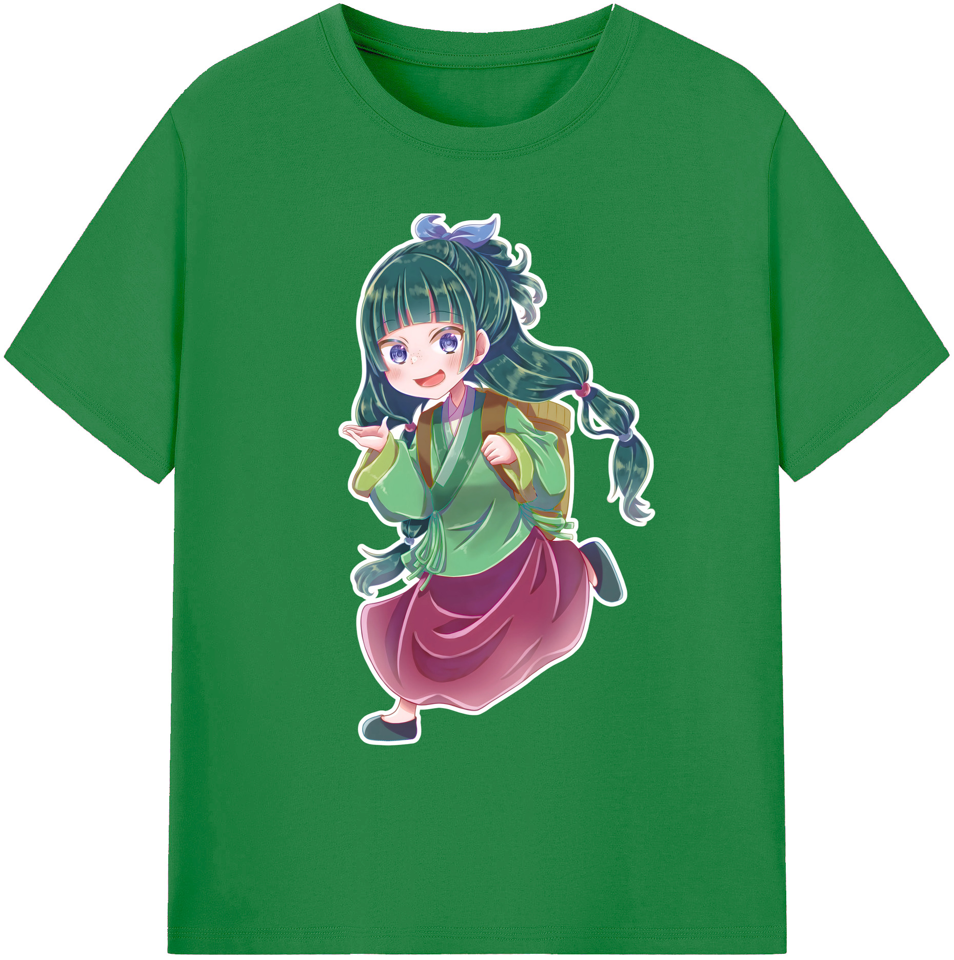 （画像用） 薬屋のひとりごと The Apothecary Diaries 綿100％ メンズ半袖Tシャツ｜肌触りやわらか＆通気性