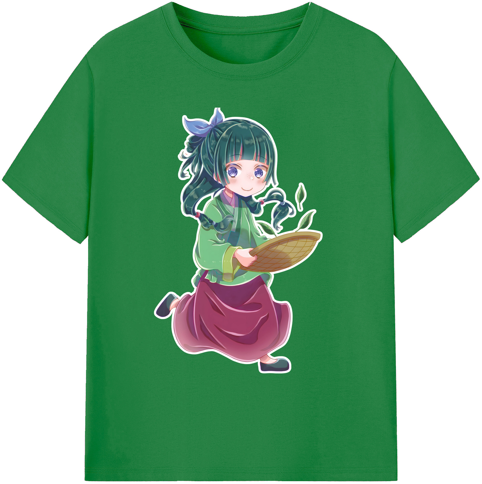 （画像用） 薬屋のひとりごと The Apothecary Diaries 綿100％ メンズ半袖Tシャツ｜肌触りやわらか＆通気性