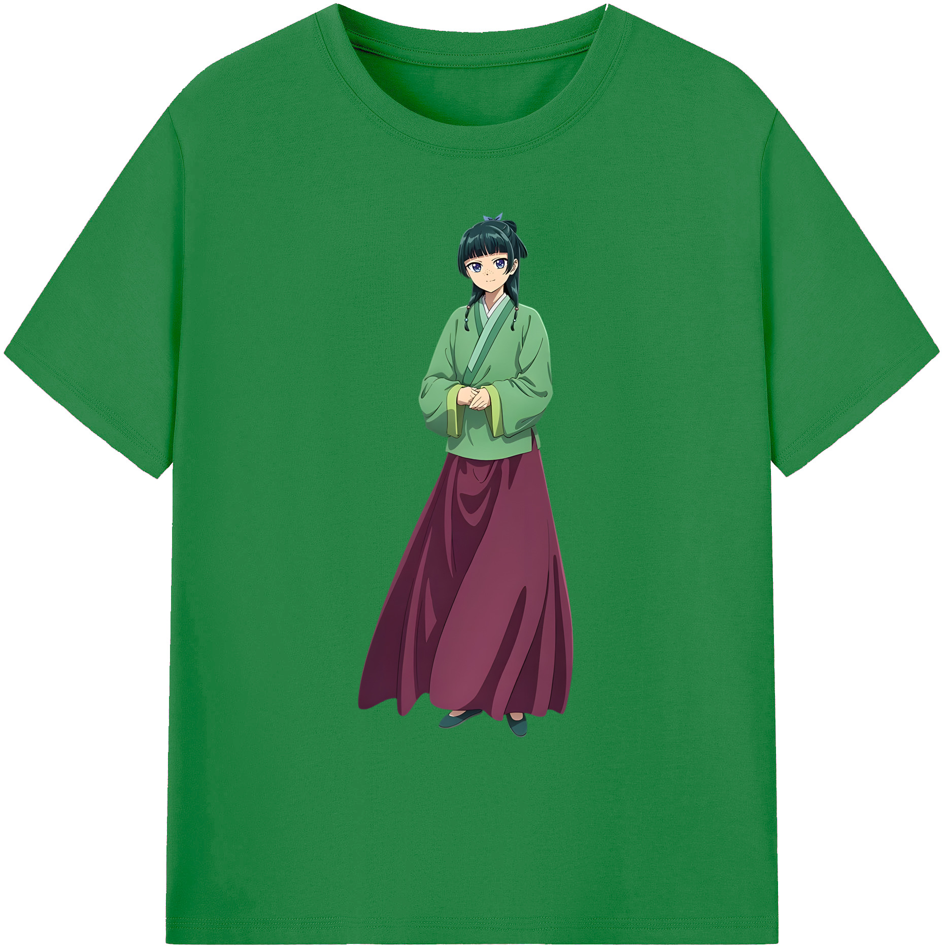 （画像用） 薬屋のひとりごと The Apothecary Diaries 綿100％ メンズ半袖Tシャツ｜肌触りやわらか＆通気性
