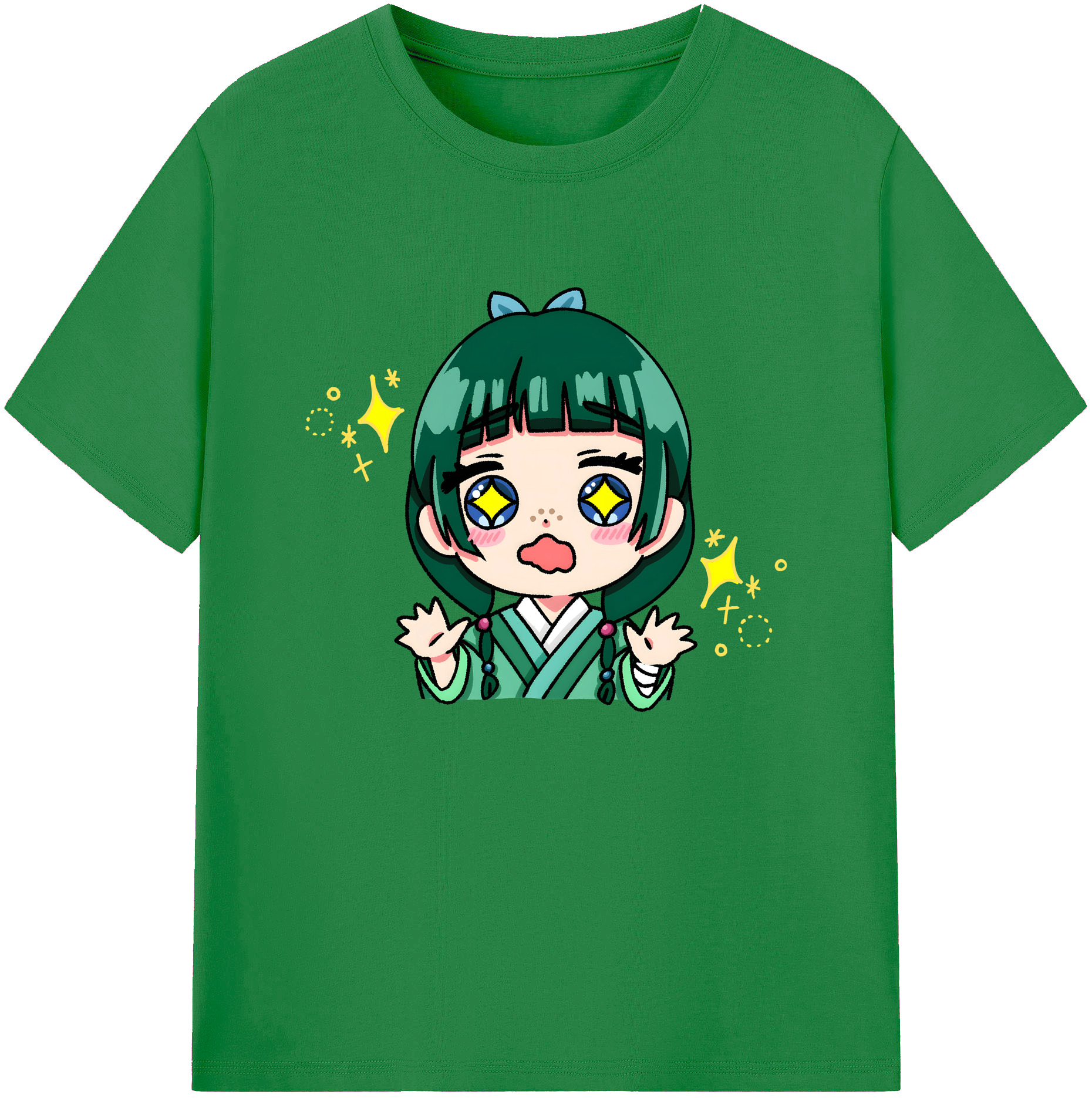 （画像用） 薬屋のひとりごと The Apothecary Diaries 綿100％ メンズ半袖Tシャツ｜肌触りやわらか＆通気性