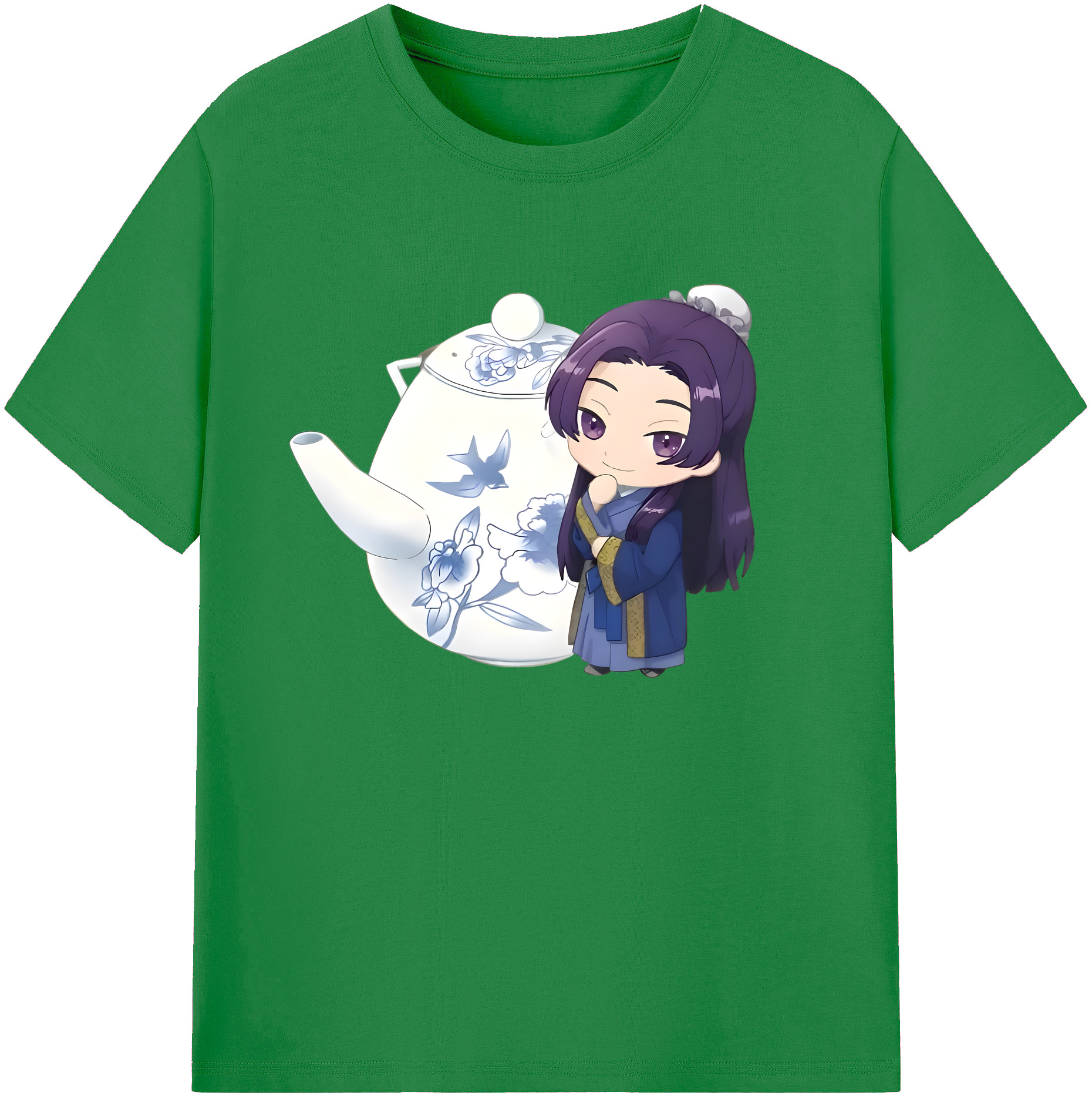 （画像用） 薬屋のひとりごと The Apothecary Diaries 綿100％ メンズ半袖Tシャツ｜肌触りやわらか＆通気性