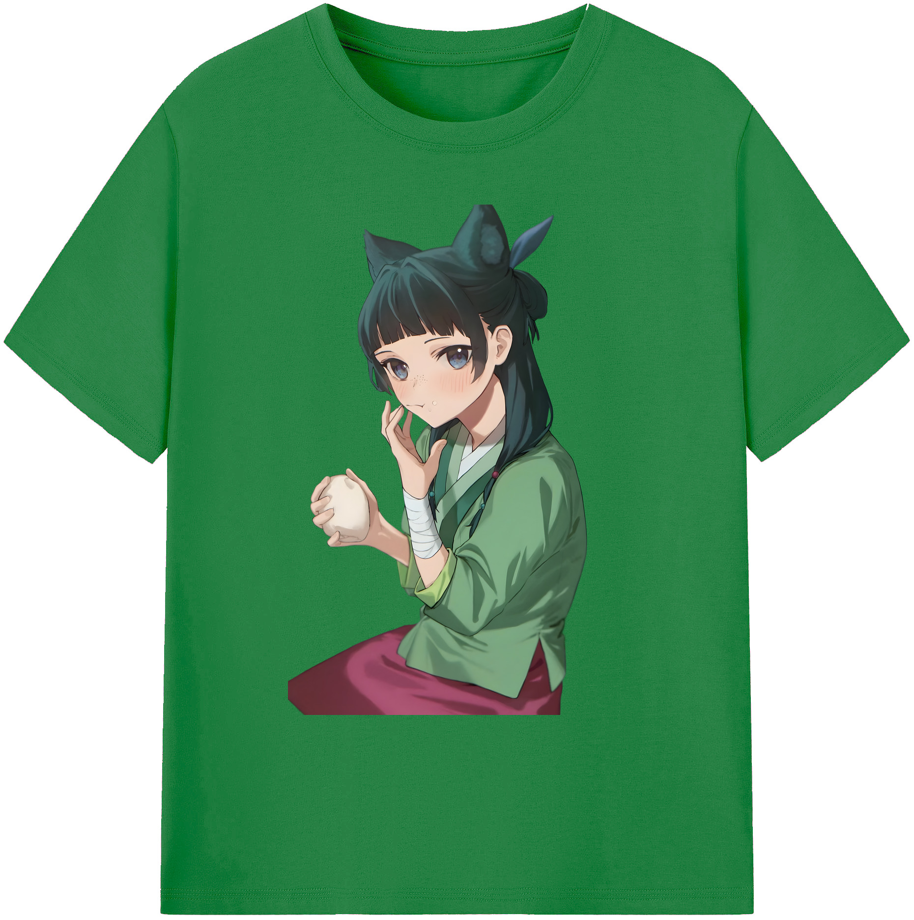 （画像用） 薬屋のひとりごと The Apothecary Diaries 綿100％ メンズ半袖Tシャツ｜肌触りやわらか＆通気性