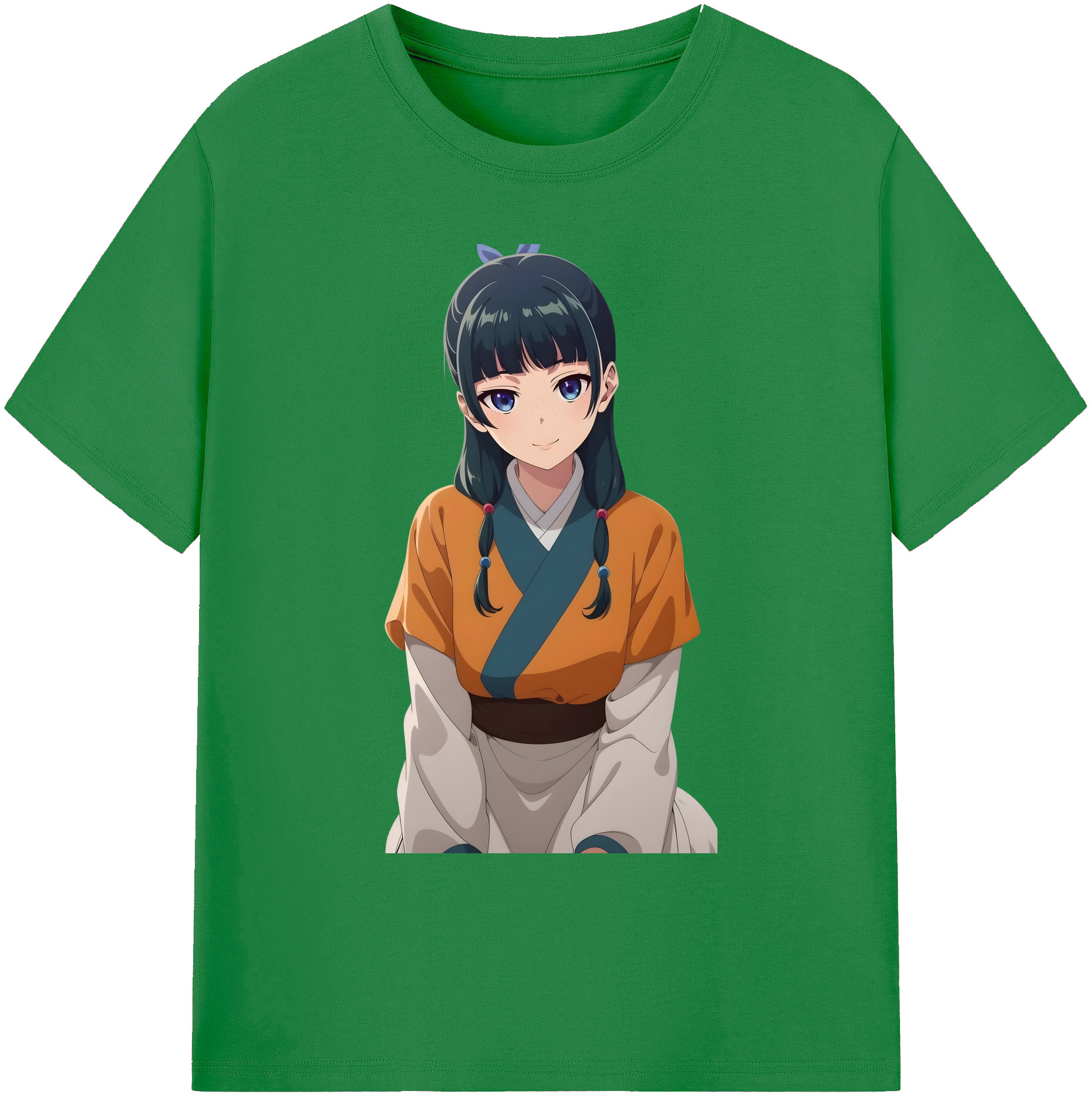（画像用） 薬屋のひとりごと The Apothecary Diaries 綿100％ メンズ半袖Tシャツ｜肌触りやわらか＆通気性