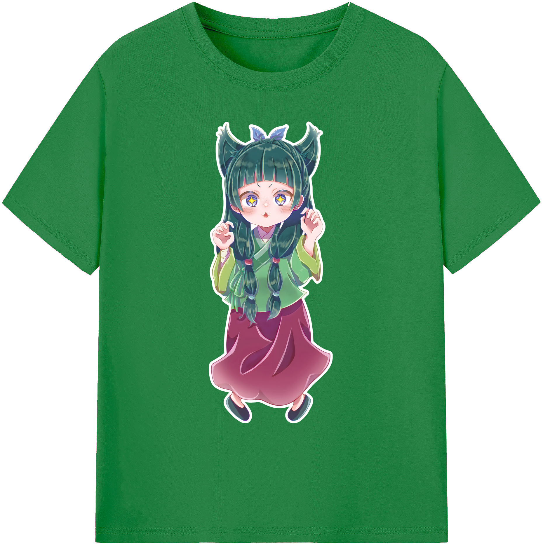 （画像用） 薬屋のひとりごと The Apothecary Diaries 綿100％ メンズ半袖Tシャツ｜肌触りやわらか＆通気性