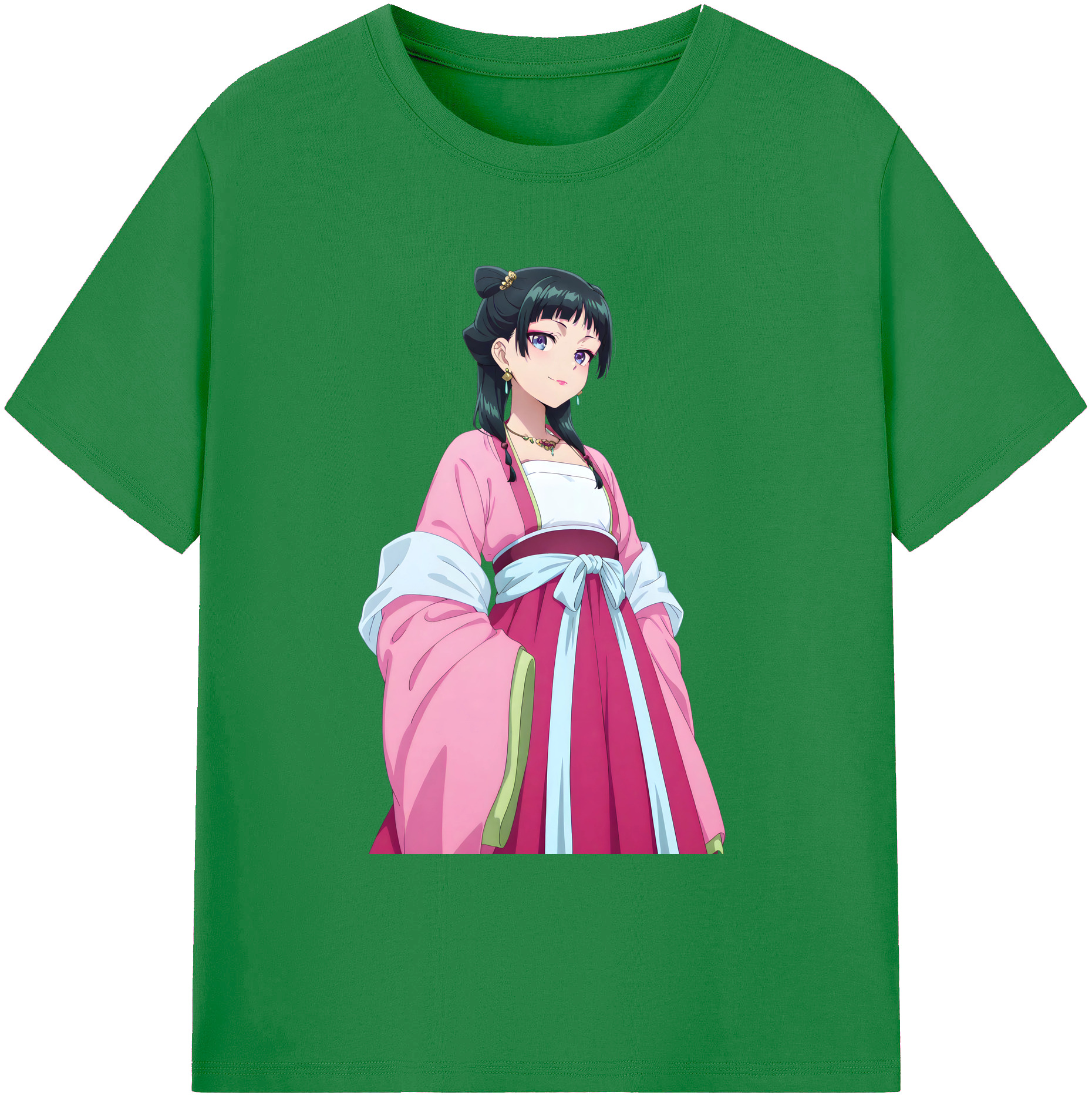 （画像用） 薬屋のひとりごと The Apothecary Diaries 綿100％ メンズ半袖Tシャツ｜肌触りやわらか＆通気性