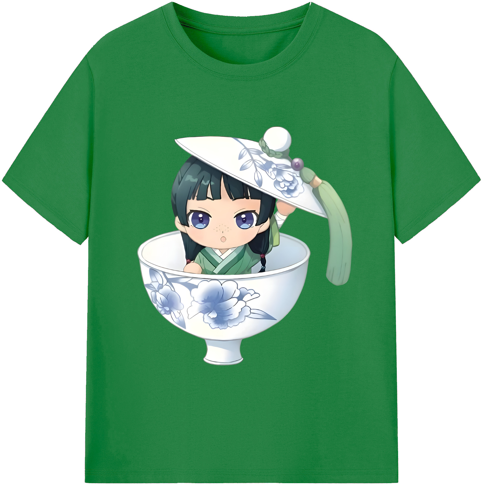 （画像用） 薬屋のひとりごと The Apothecary Diaries 綿100％ メンズ半袖Tシャツ｜肌触りやわらか＆通気性
