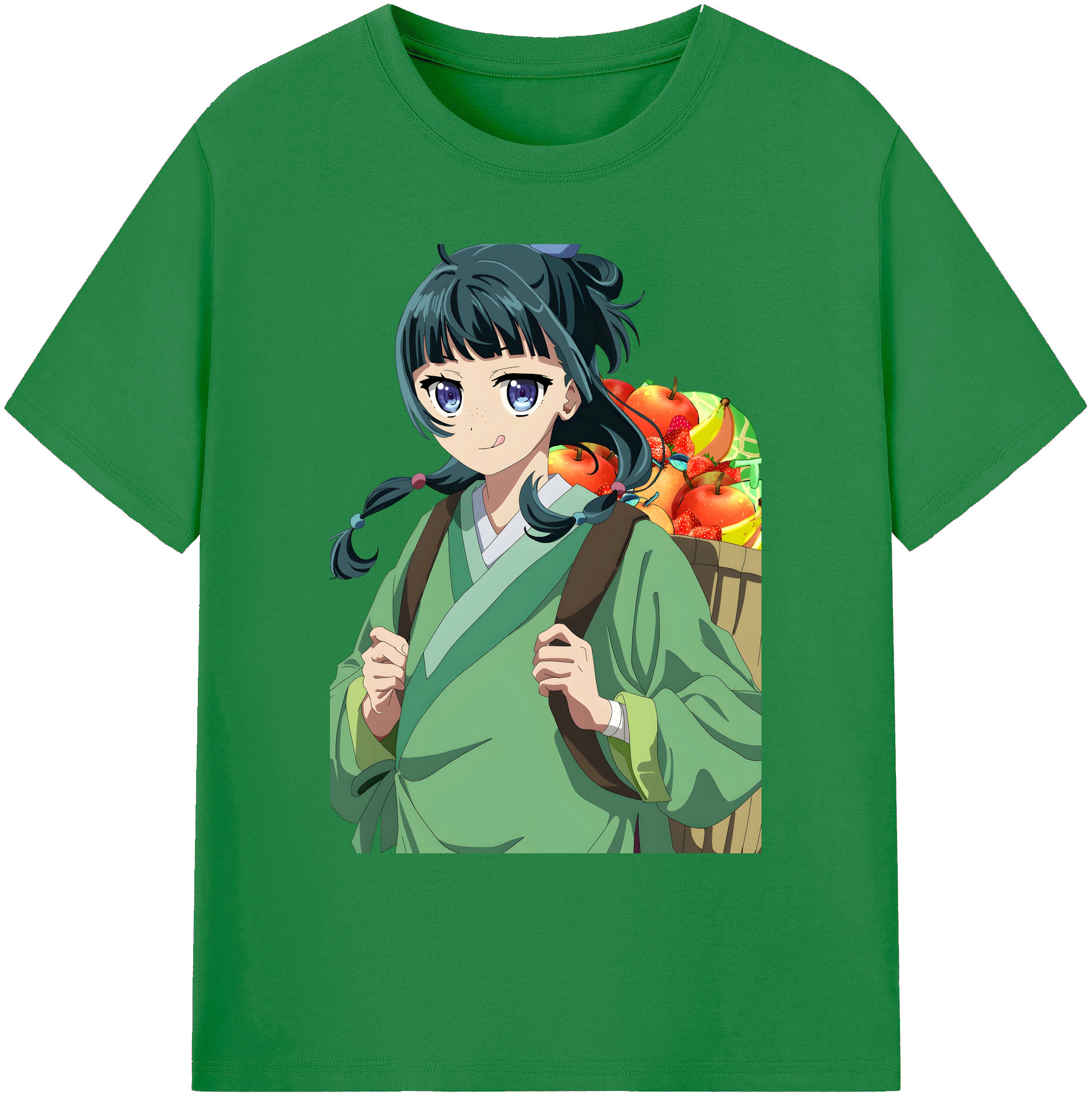 （画像用） 薬屋のひとりごと The Apothecary Diaries 綿100％ メンズ半袖Tシャツ｜肌触りやわらか＆通気性
