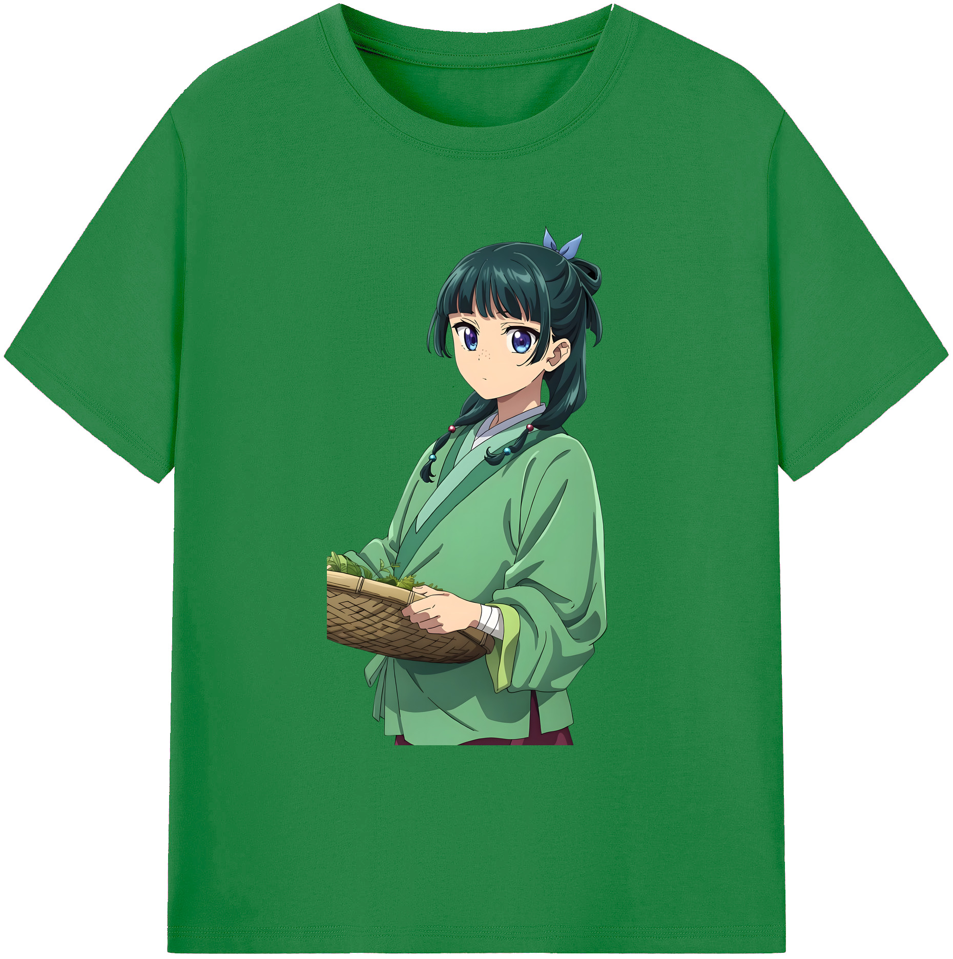 （画像用） 薬屋のひとりごと The Apothecary Diaries 綿100％ メンズ半袖Tシャツ｜肌触りやわらか＆通気性