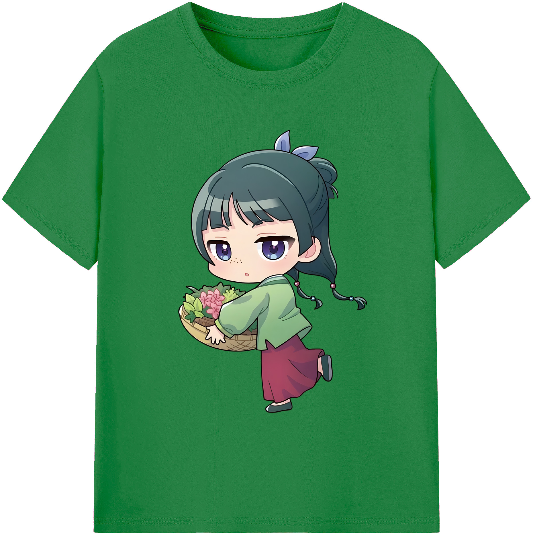 （画像用） 薬屋のひとりごと The Apothecary Diaries 綿100％ メンズ半袖Tシャツ｜肌触りやわらか＆通気性
