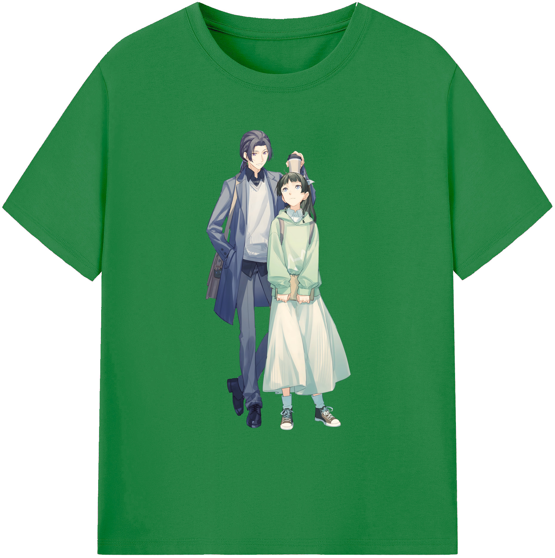 （画像用） 薬屋のひとりごと The Apothecary Diaries 綿100％ メンズ半袖Tシャツ｜肌触りやわらか＆通気性