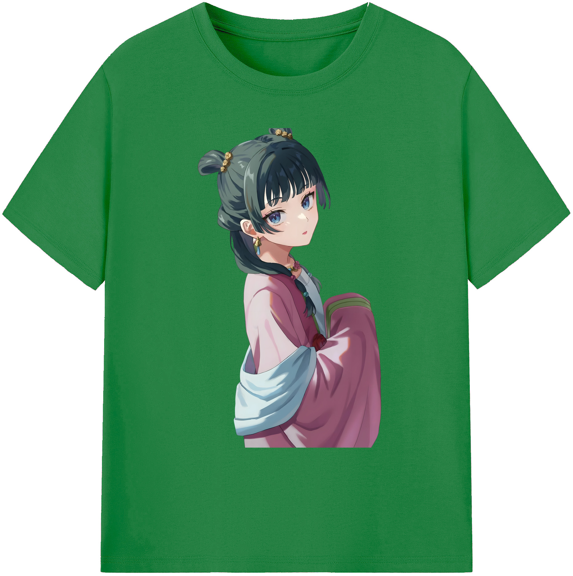（画像用） 薬屋のひとりごと The Apothecary Diaries 綿100％ メンズ半袖Tシャツ｜肌触りやわらか＆通気性