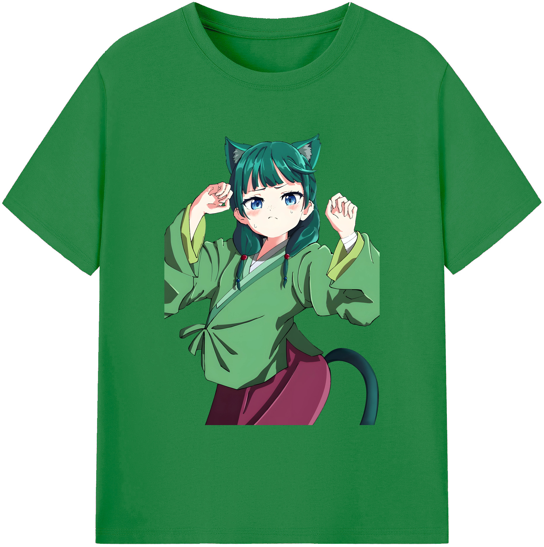 （画像用） 薬屋のひとりごと The Apothecary Diaries 綿100％ メンズ半袖Tシャツ｜肌触りやわらか＆通気性