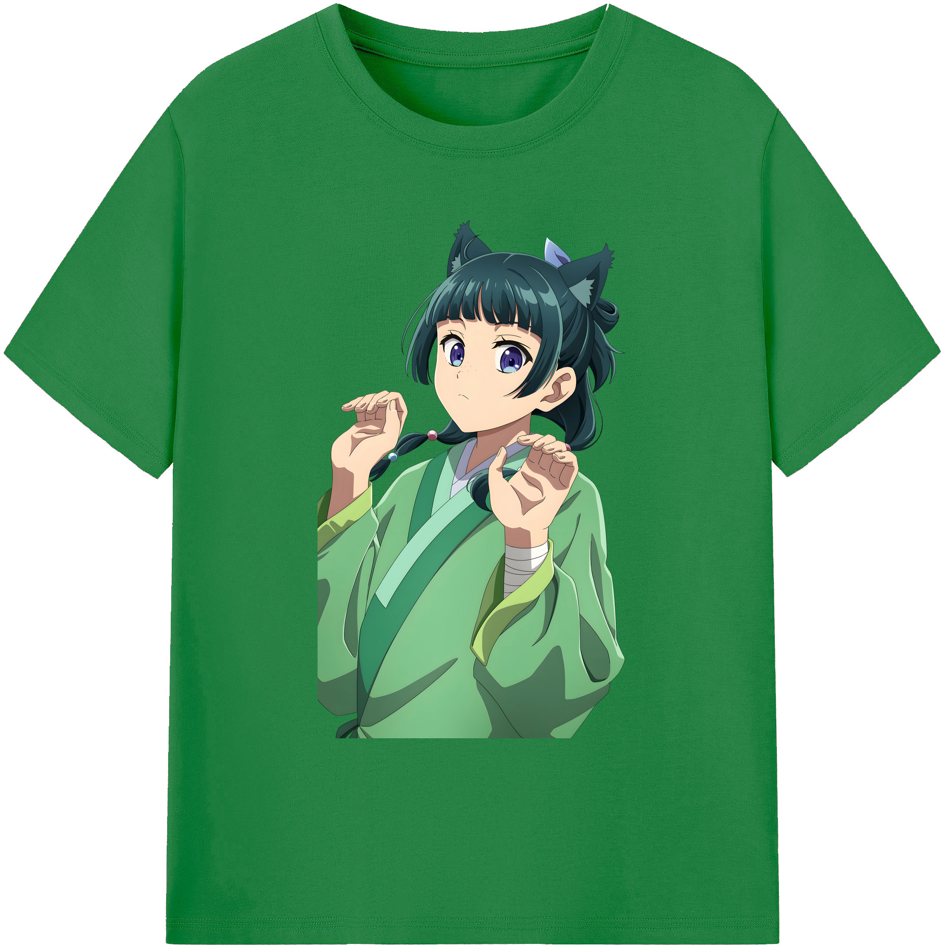 （画像用） 薬屋のひとりごと The Apothecary Diaries 綿100％ メンズ半袖Tシャツ｜肌触りやわらか＆通気性