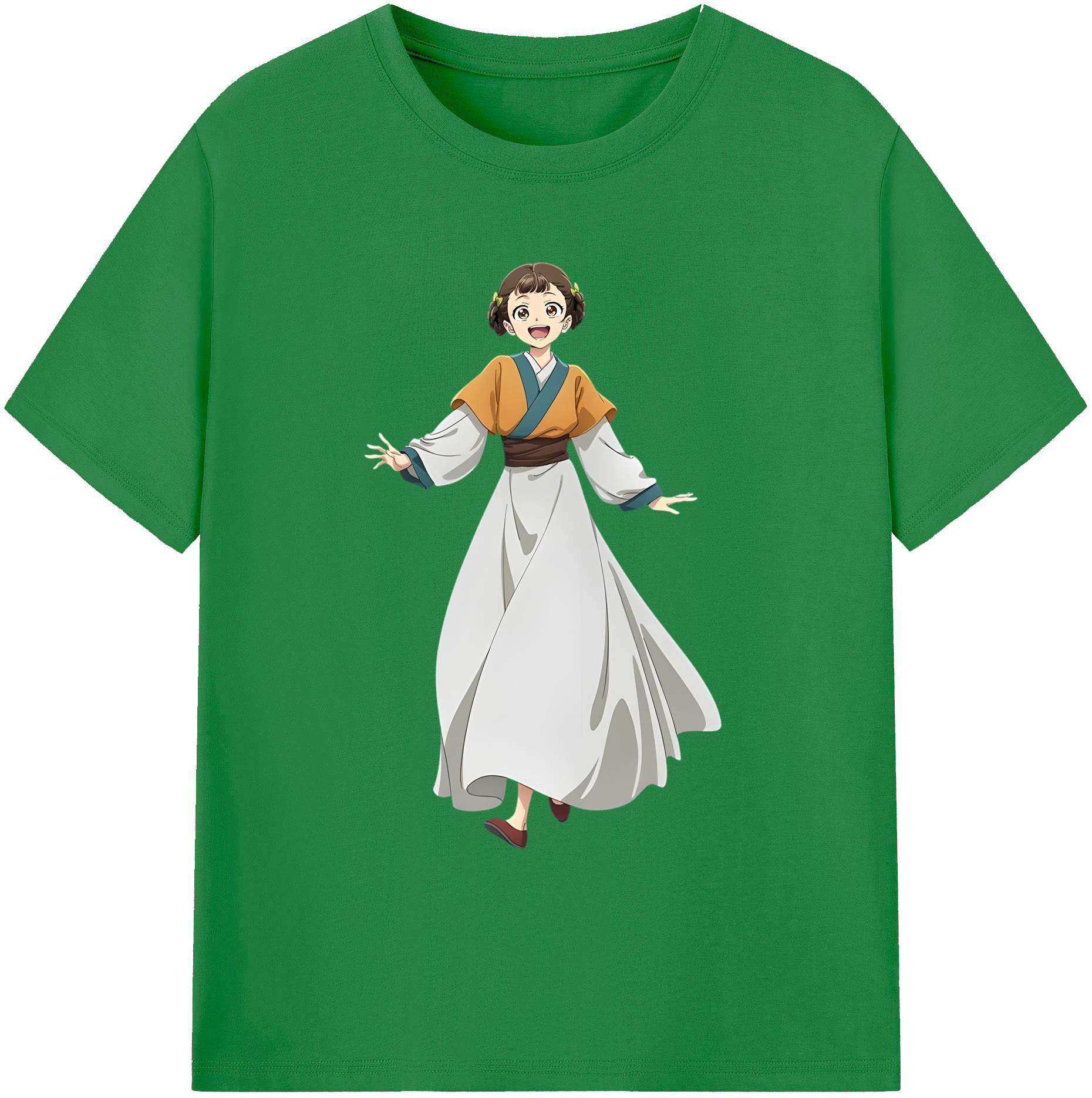 （画像用） 薬屋のひとりごと The Apothecary Diaries 綿100％ メンズ半袖Tシャツ｜肌触りやわらか＆通気性