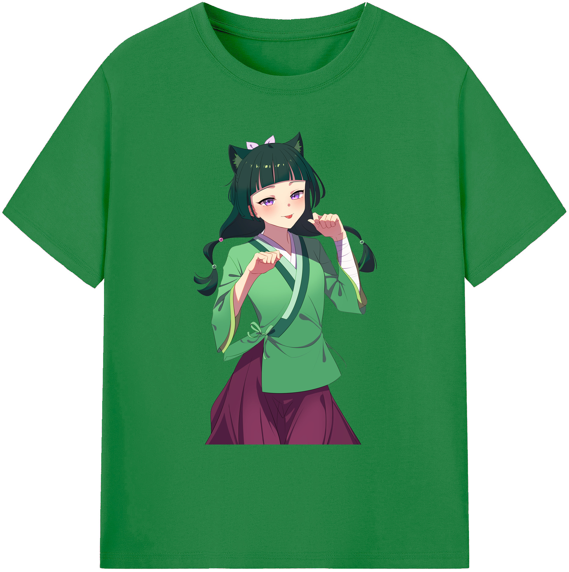 （画像用） 薬屋のひとりごと The Apothecary Diaries 綿100％ メンズ半袖Tシャツ｜肌触りやわらか＆通気性