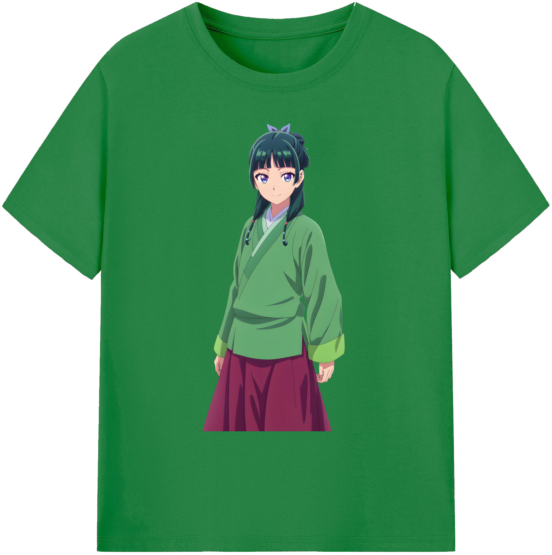 （画像用） 薬屋のひとりごと The Apothecary Diaries 綿100％ メンズ半袖Tシャツ｜肌触りやわらか＆通気性