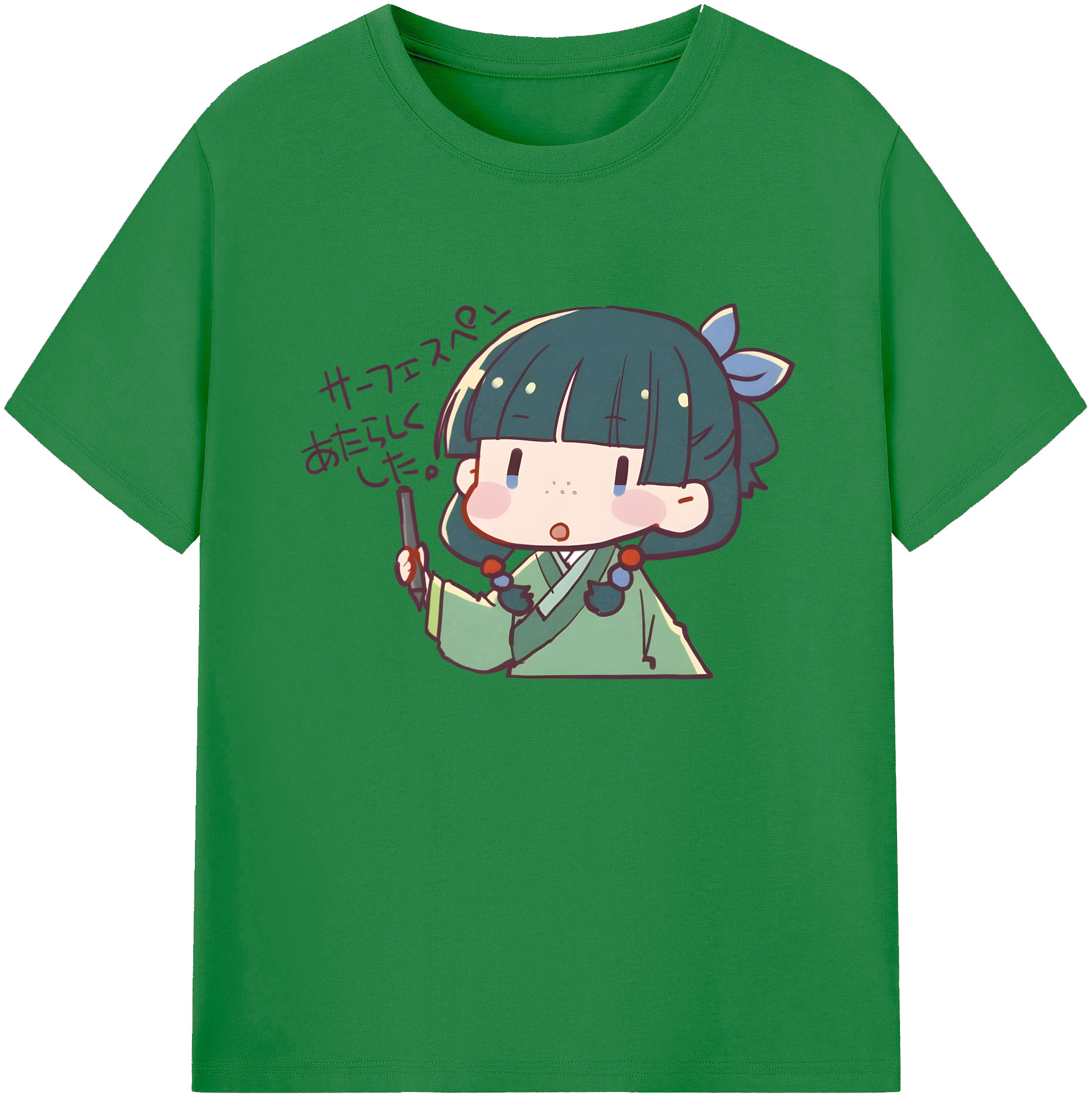 （画像用） 薬屋のひとりごと The Apothecary Diaries 綿100％ メンズ半袖Tシャツ｜肌触りやわらか＆通気性