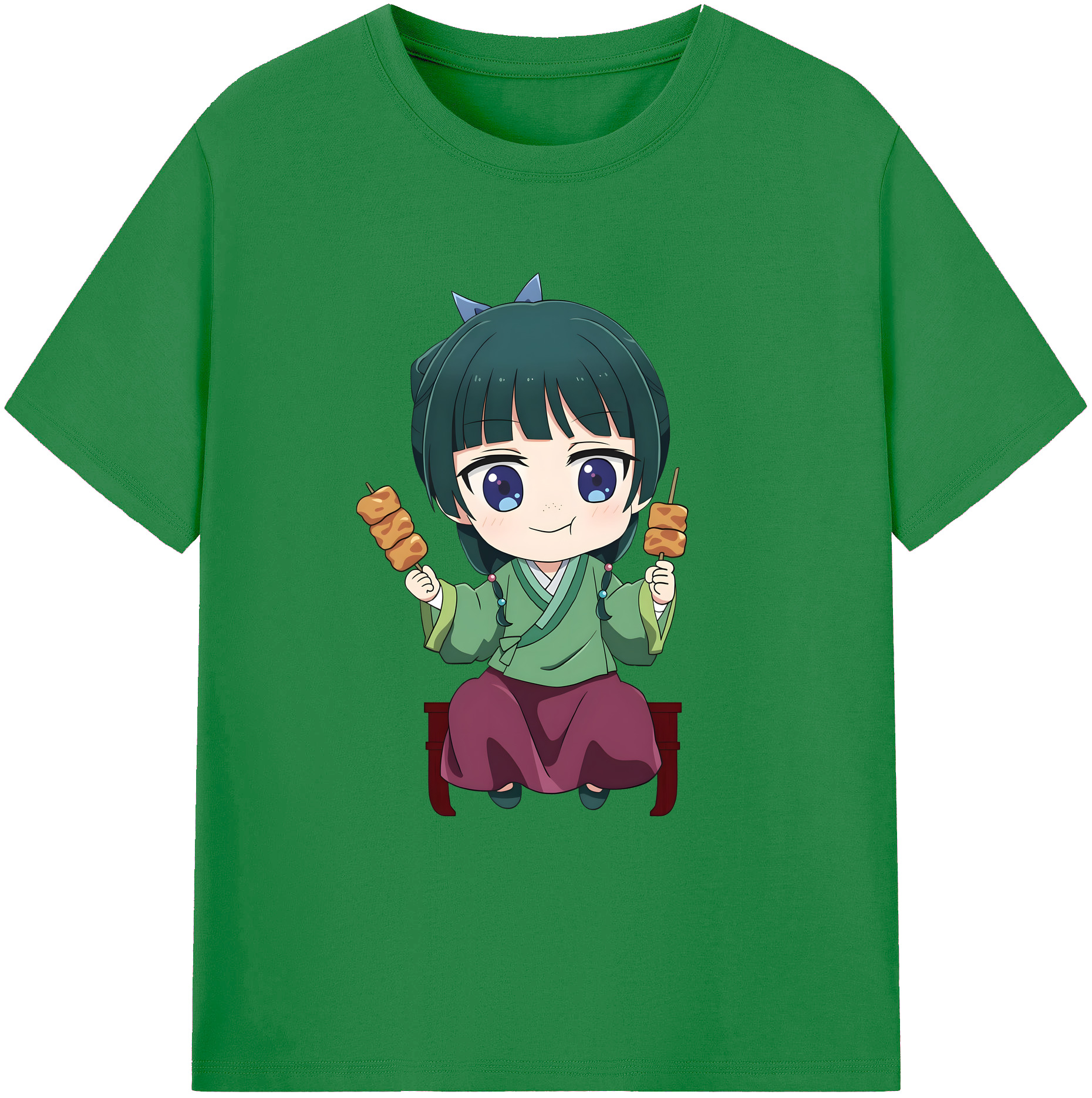 （画像用） 薬屋のひとりごと The Apothecary Diaries 綿100％ メンズ半袖Tシャツ｜肌触りやわらか＆通気性