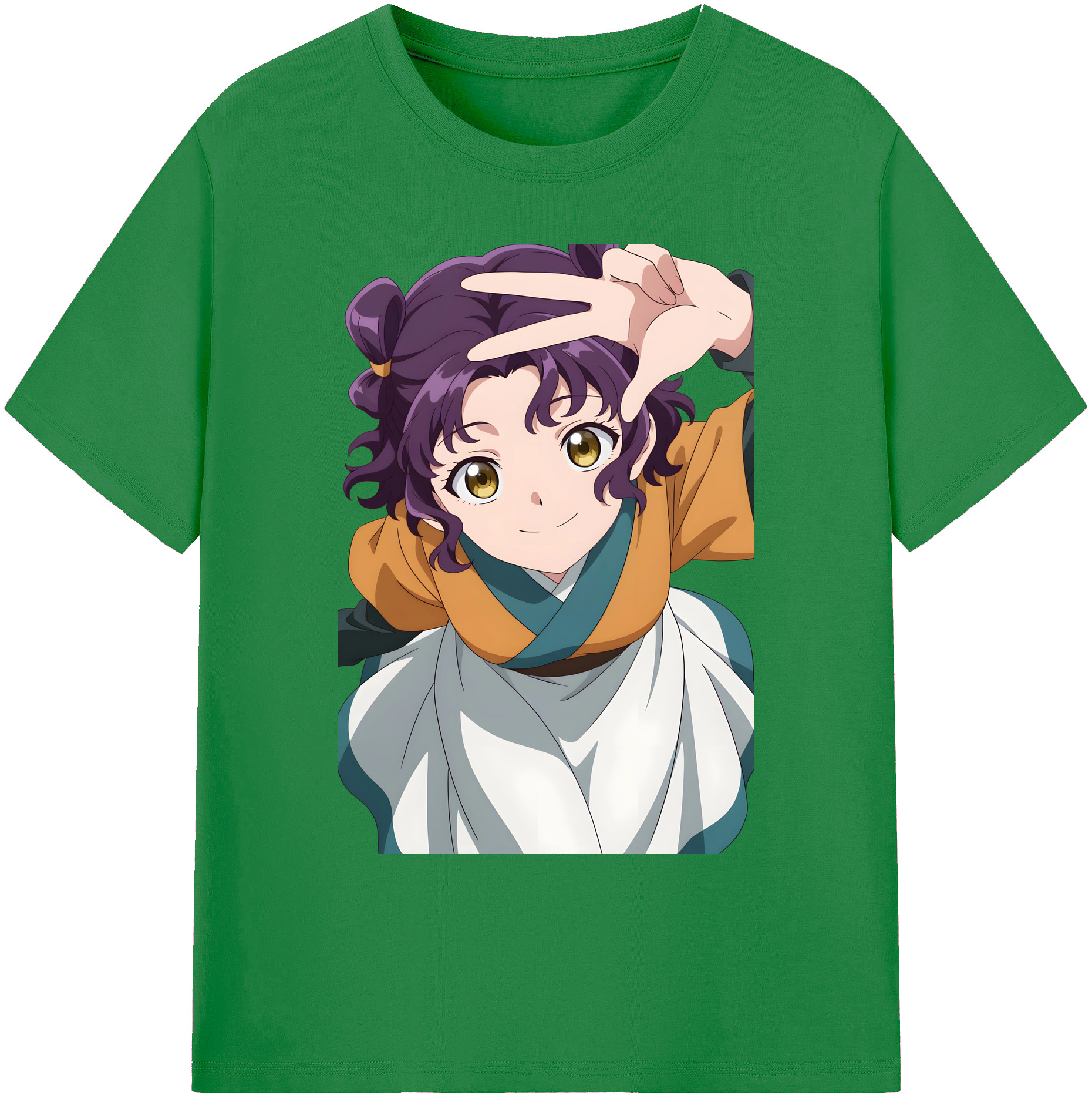 （画像用） 薬屋のひとりごと The Apothecary Diaries 綿100％ メンズ半袖Tシャツ｜肌触りやわらか＆通気性