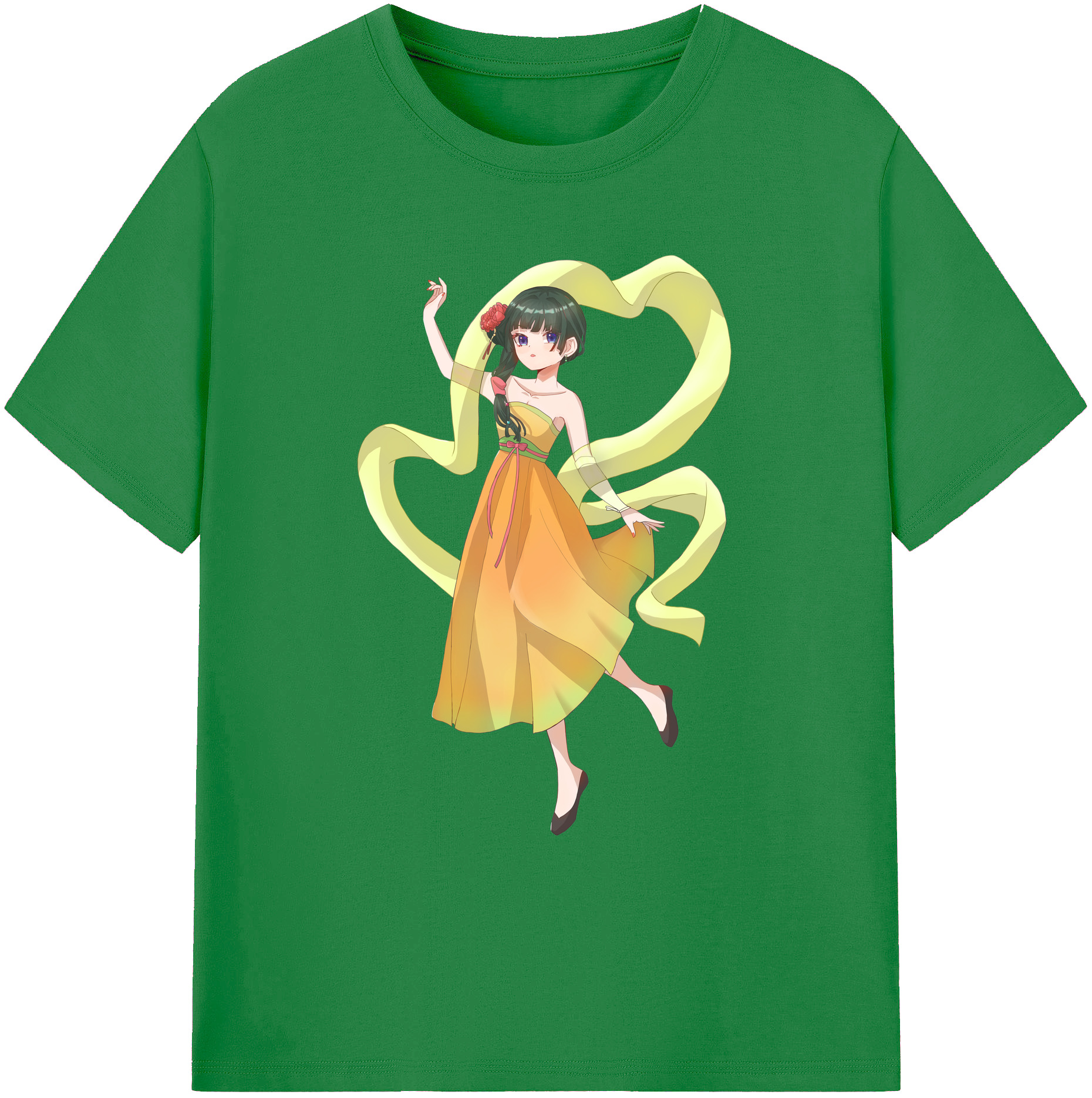 （画像用） 薬屋のひとりごと The Apothecary Diaries 綿100％ メンズ半袖Tシャツ｜肌触りやわらか＆通気性