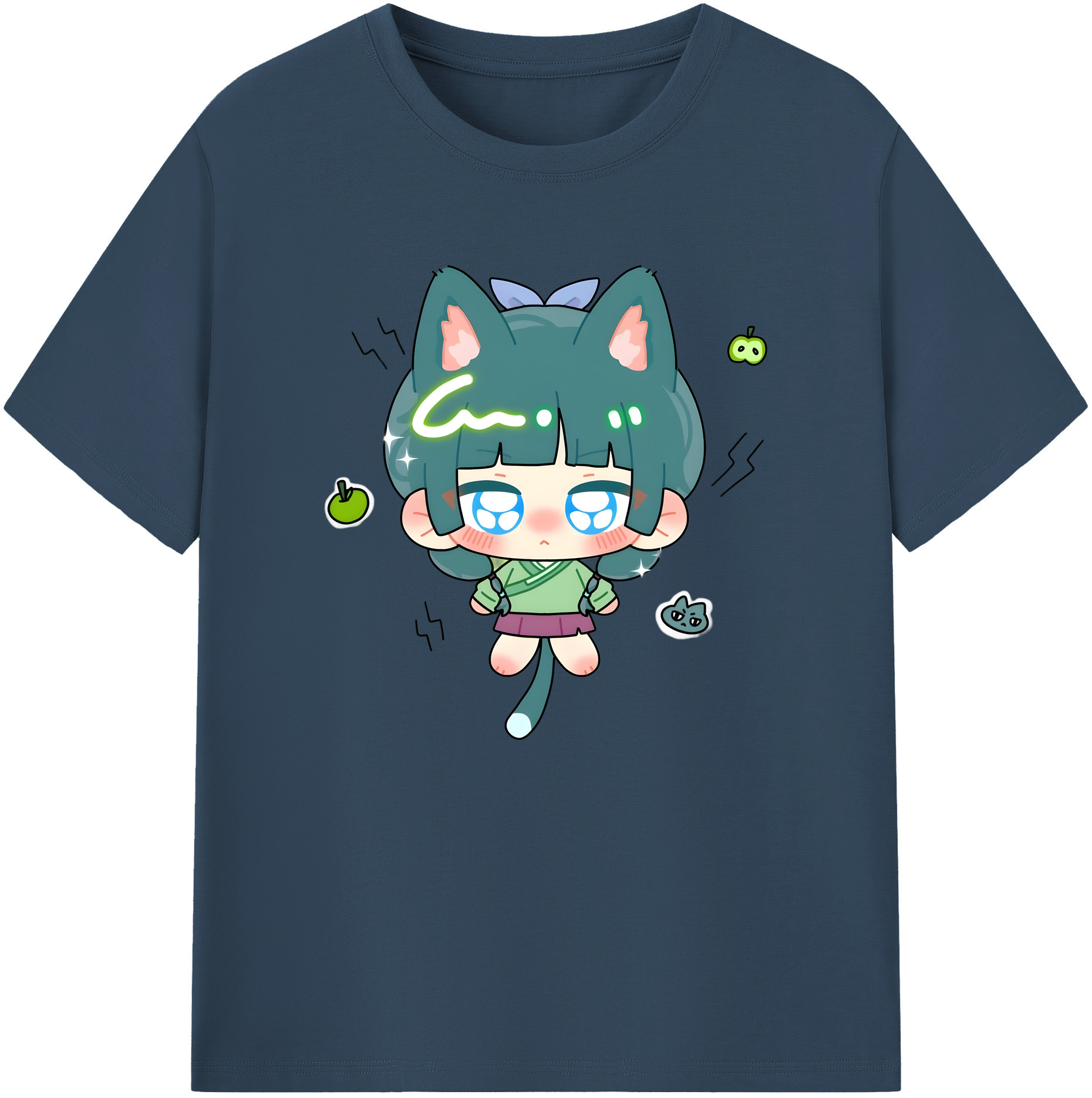 （画像用） 薬屋のひとりごと The Apothecary Diaries 綿100％ メンズ半袖Tシャツ｜肌触りやわらか＆通気性