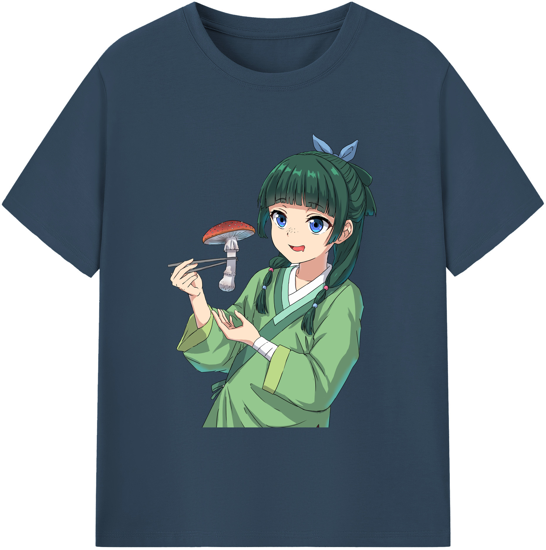 （画像用） 薬屋のひとりごと The Apothecary Diaries 綿100％ メンズ半袖Tシャツ｜肌触りやわらか＆通気性