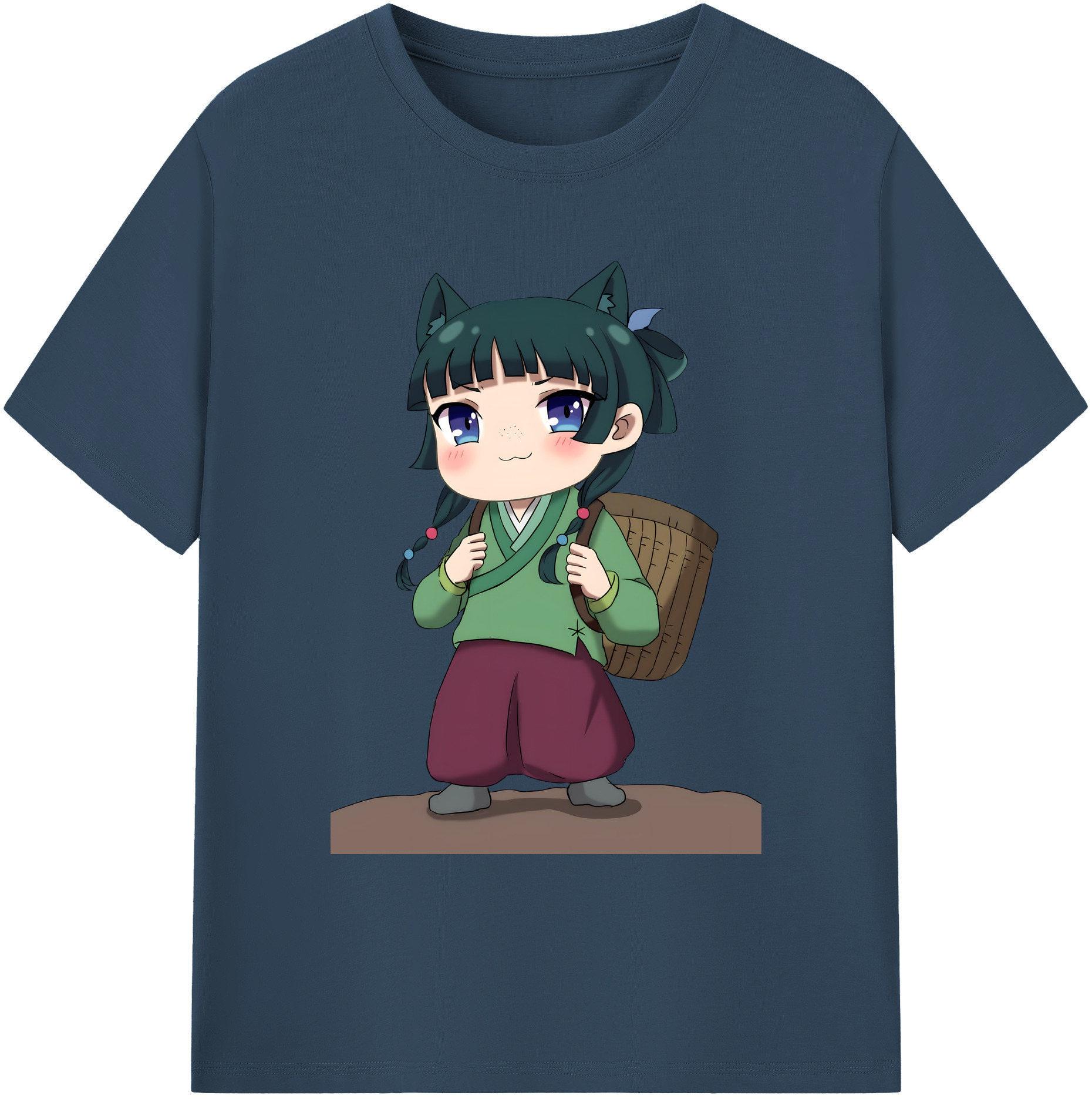 （画像用） 薬屋のひとりごと The Apothecary Diaries 綿100％ メンズ半袖Tシャツ｜肌触りやわらか＆通気性