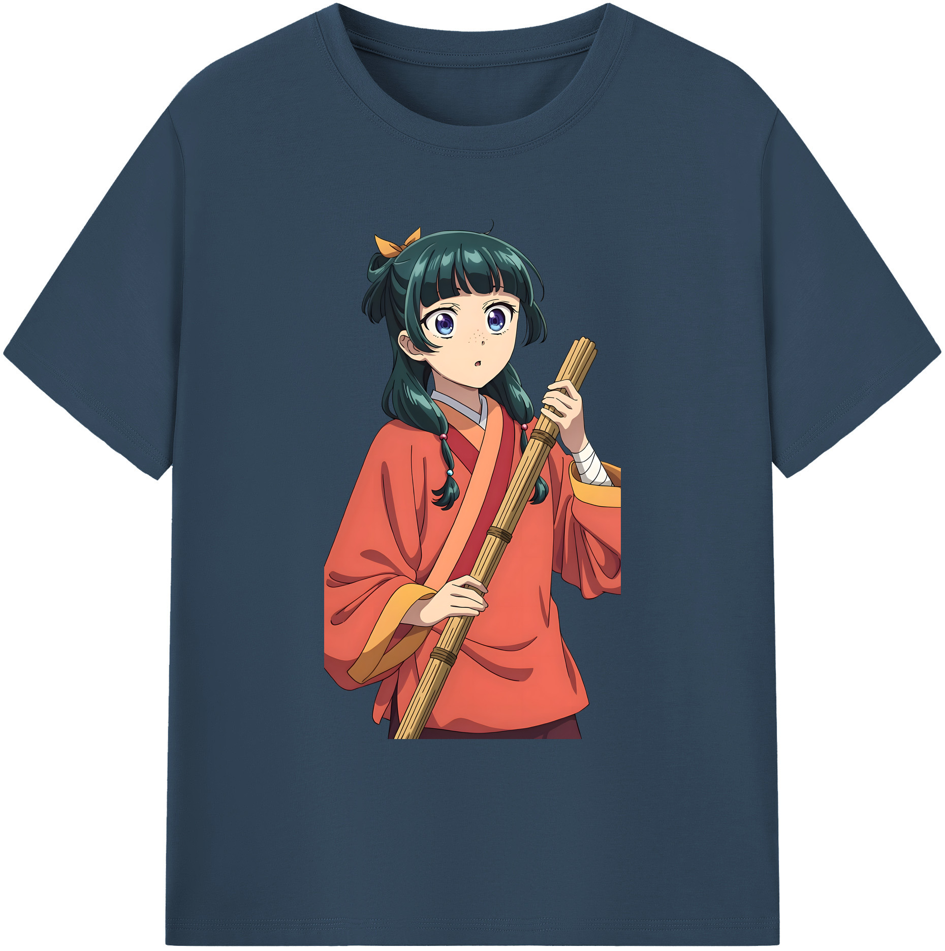 （画像用） 薬屋のひとりごと The Apothecary Diaries 綿100％ メンズ半袖Tシャツ｜肌触りやわらか＆通気性