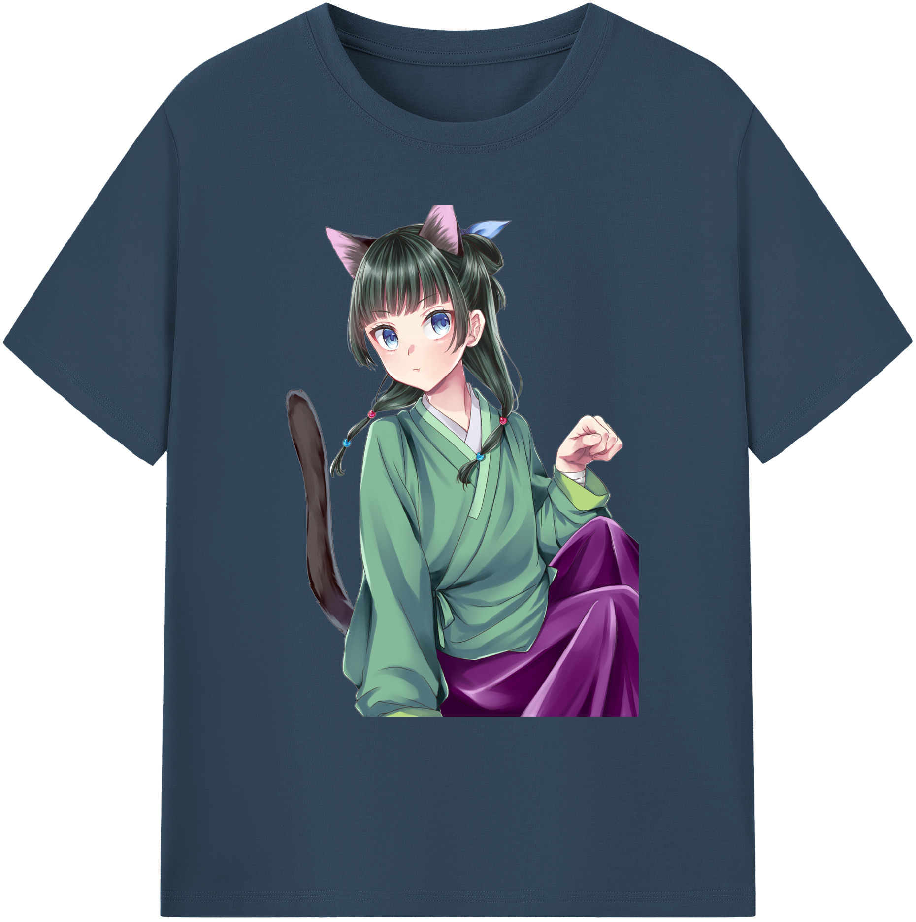 （画像用） 薬屋のひとりごと The Apothecary Diaries 綿100％ メンズ半袖Tシャツ｜肌触りやわらか＆通気性