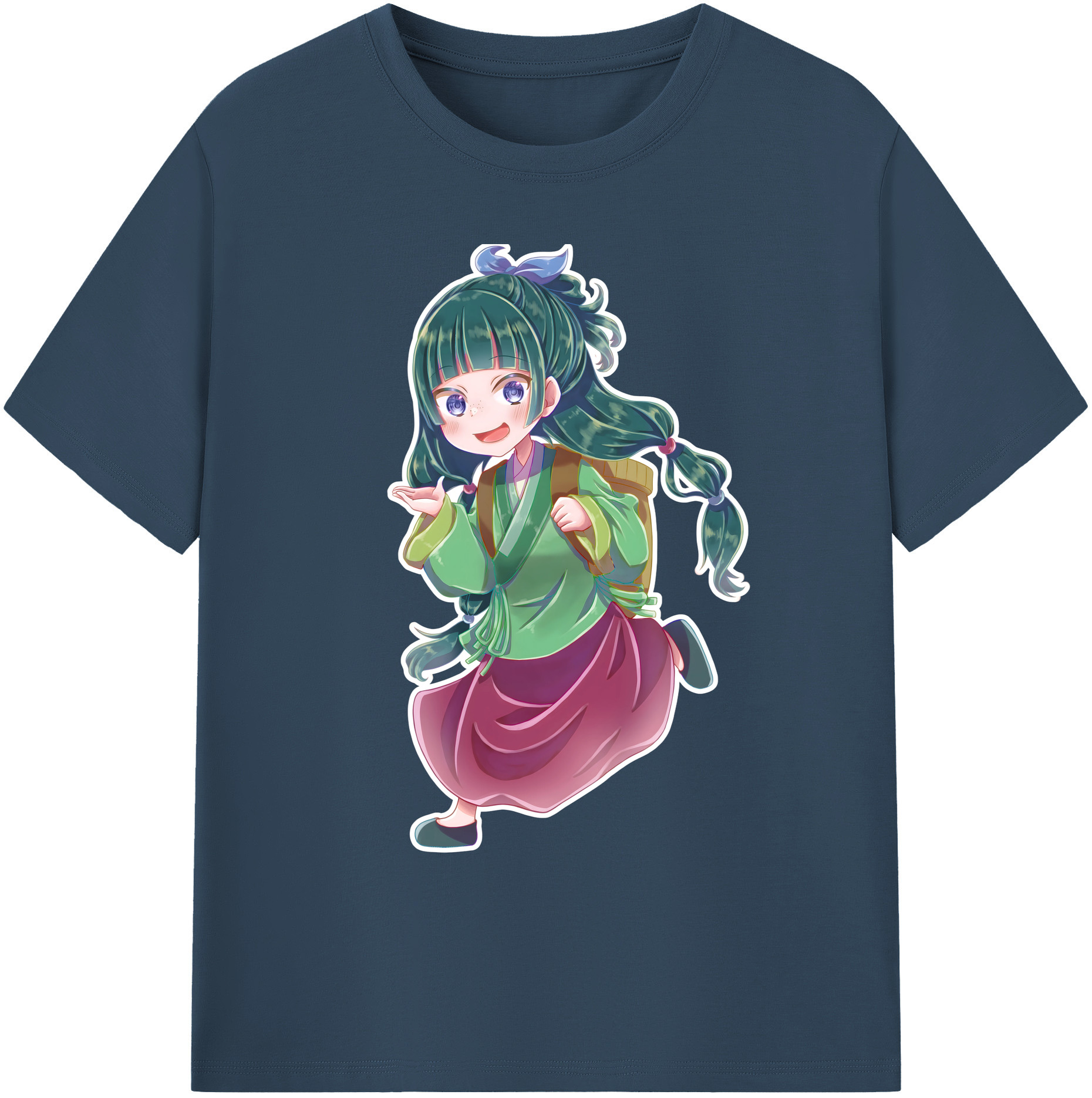 （画像用） 薬屋のひとりごと The Apothecary Diaries 綿100％ メンズ半袖Tシャツ｜肌触りやわらか＆通気性