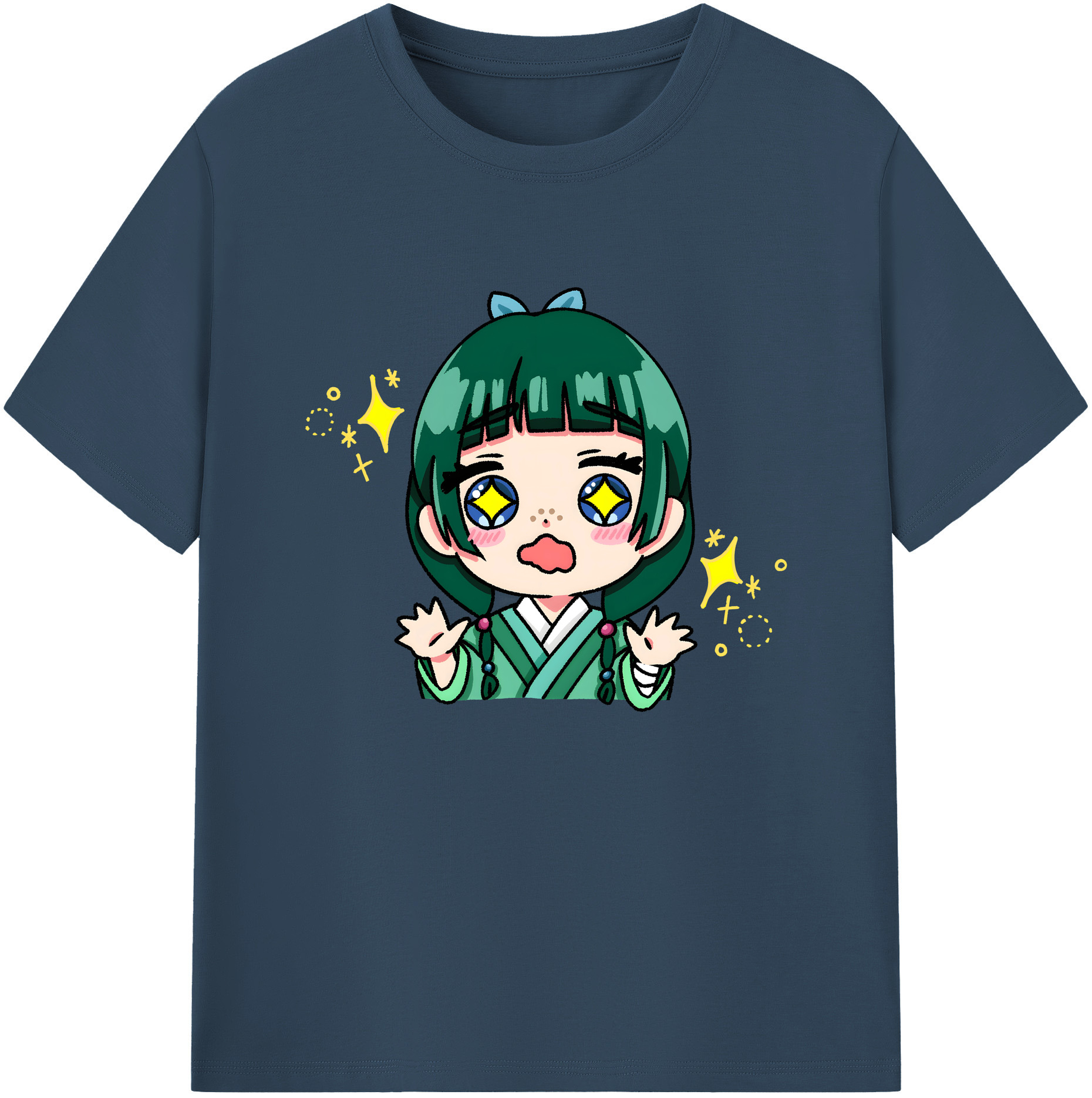 （画像用） 薬屋のひとりごと The Apothecary Diaries 綿100％ メンズ半袖Tシャツ｜肌触りやわらか＆通気性