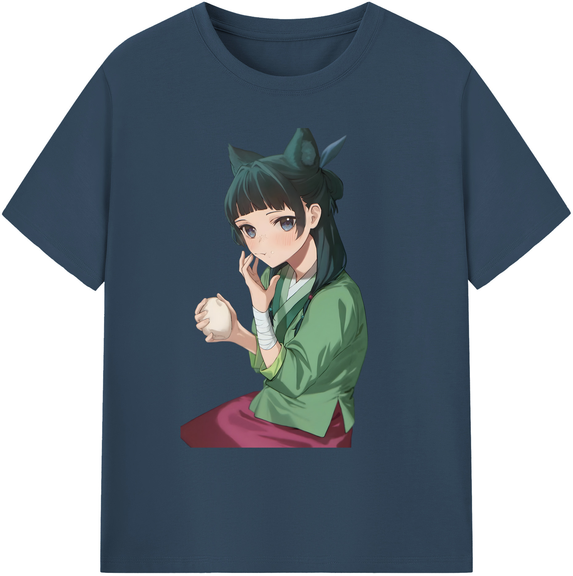 （画像用） 薬屋のひとりごと The Apothecary Diaries 綿100％ メンズ半袖Tシャツ｜肌触りやわらか＆通気性