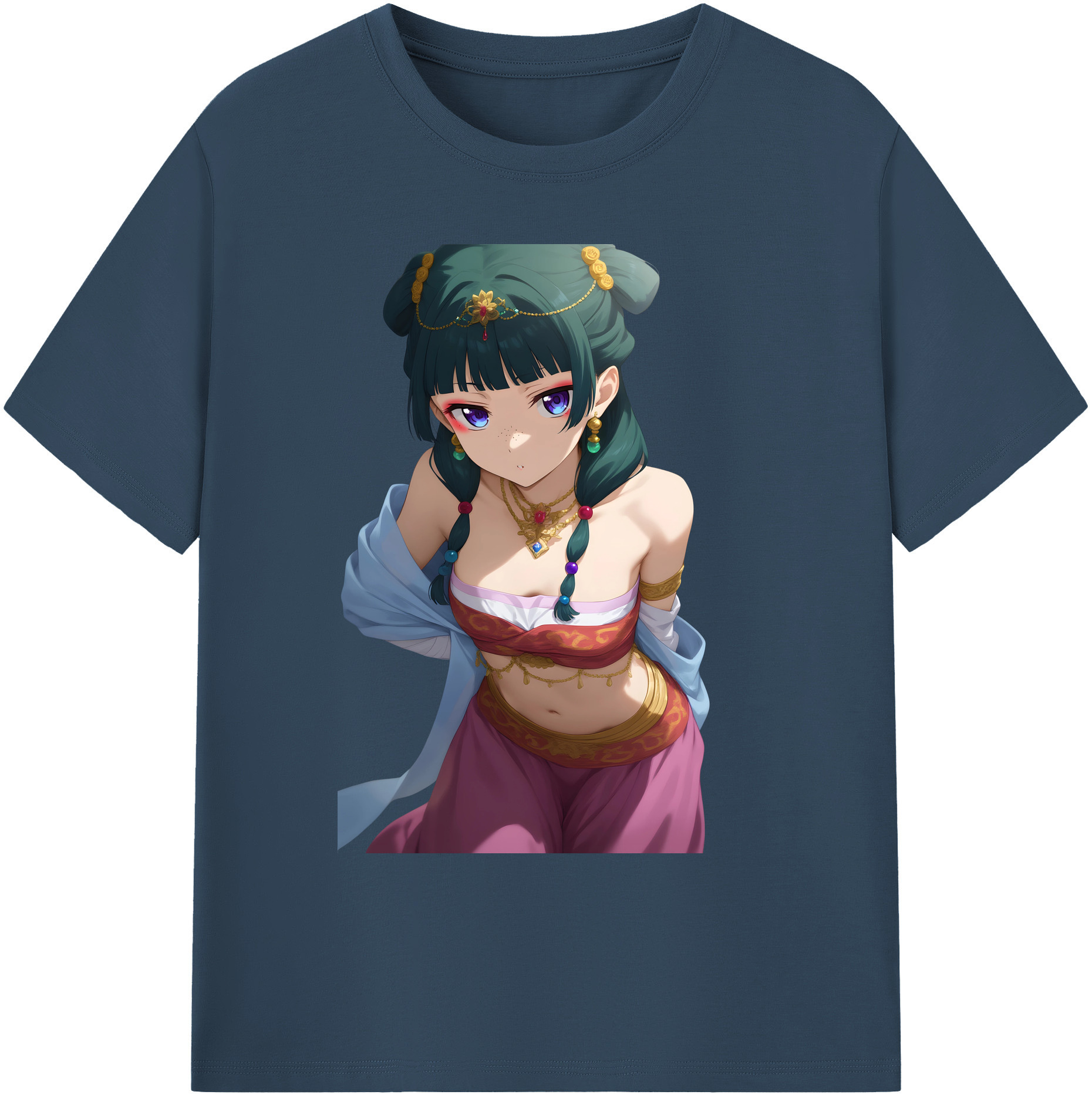 （画像用） 薬屋のひとりごと The Apothecary Diaries 綿100％ メンズ半袖Tシャツ｜肌触りやわらか＆通気性