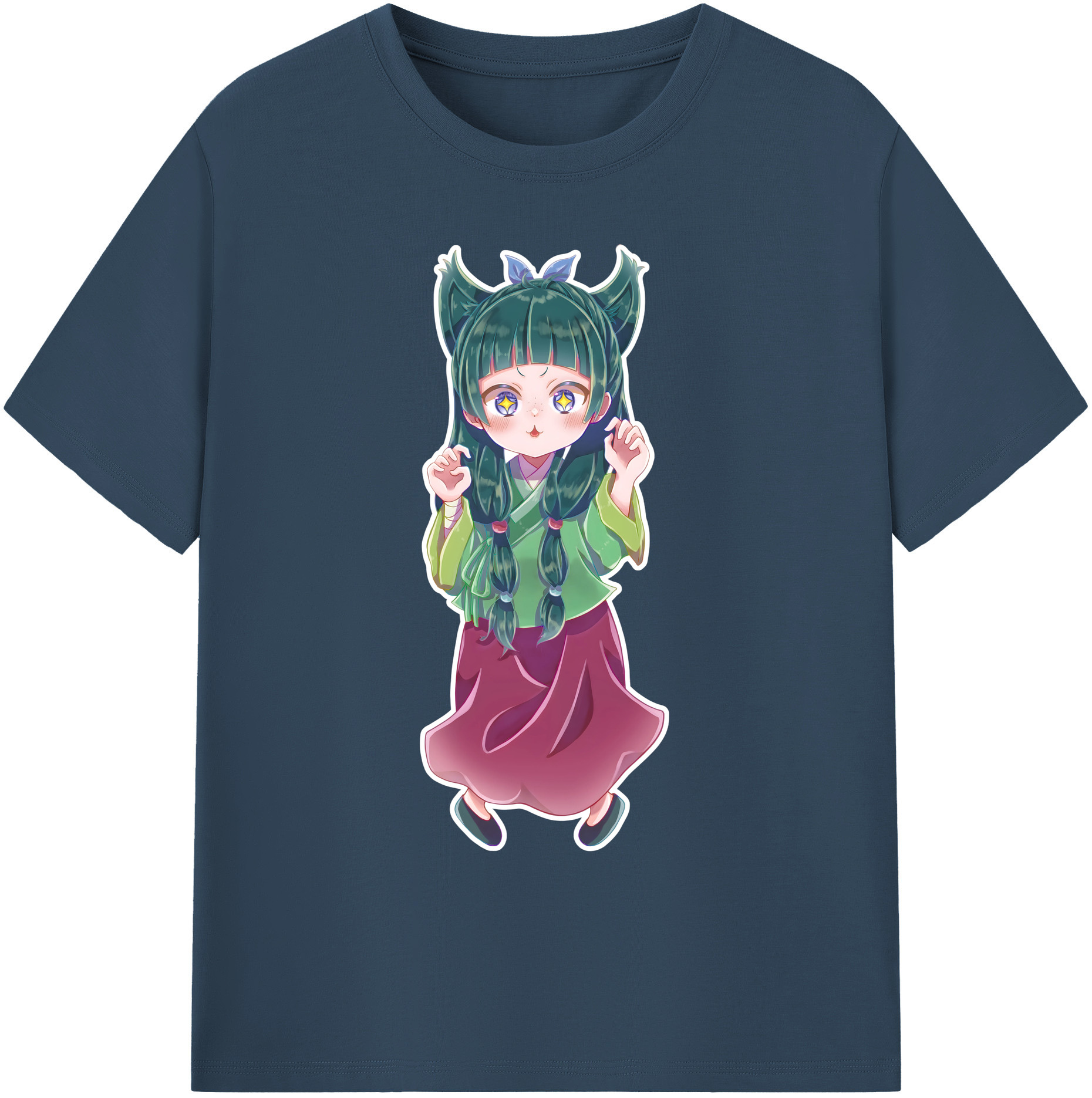 （画像用） 薬屋のひとりごと The Apothecary Diaries 綿100％ メンズ半袖Tシャツ｜肌触りやわらか＆通気性