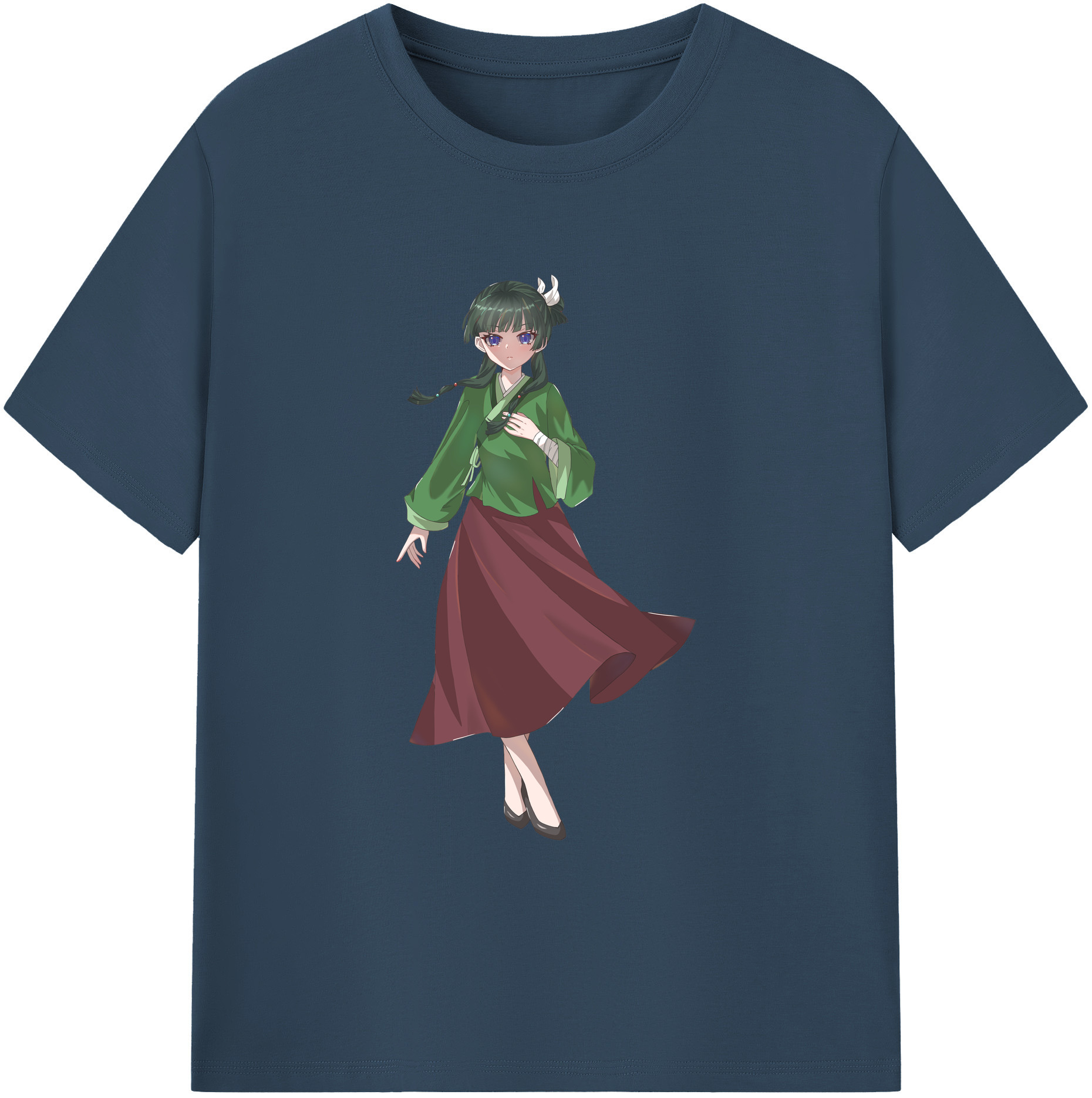 （画像用） 薬屋のひとりごと The Apothecary Diaries 綿100％ メンズ半袖Tシャツ｜肌触りやわらか＆通気性