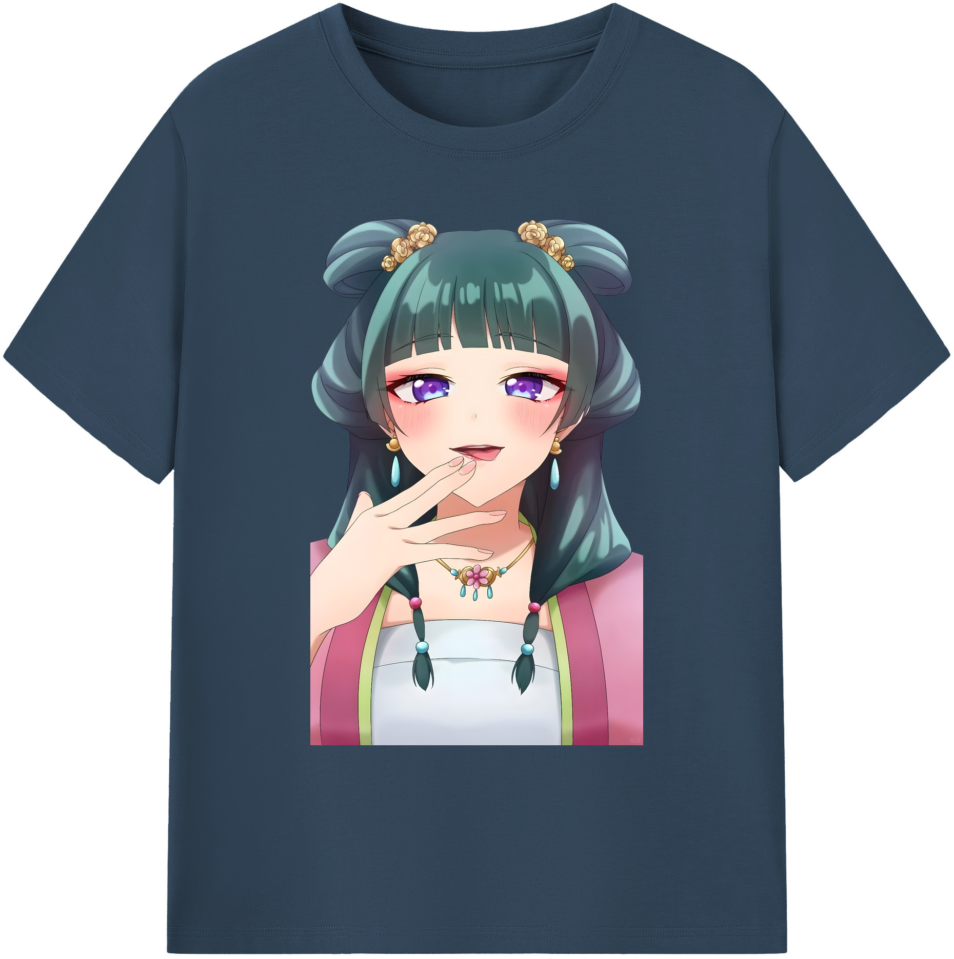 （画像用） 薬屋のひとりごと The Apothecary Diaries 綿100％ メンズ半袖Tシャツ｜肌触りやわらか＆通気性