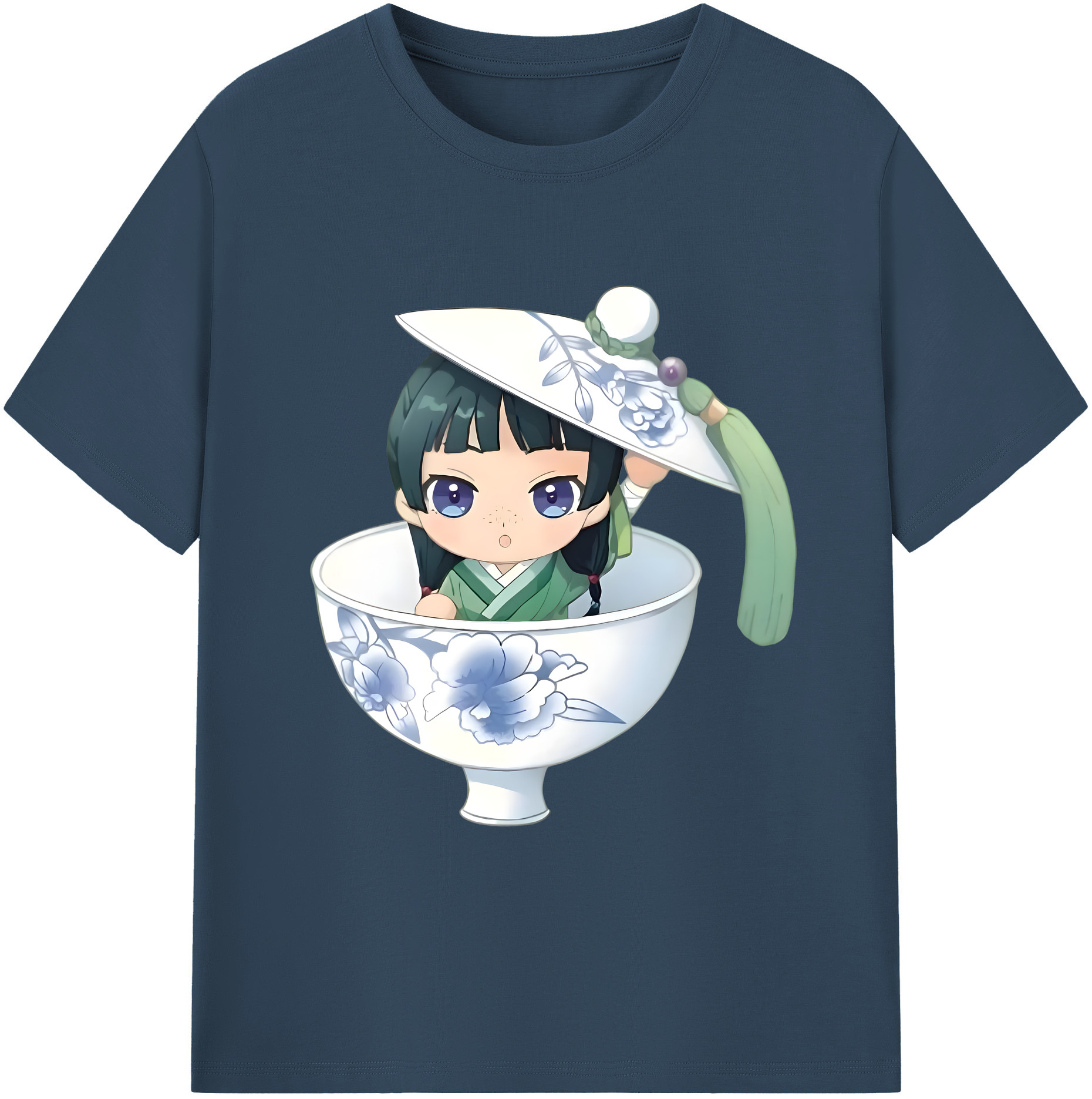 （画像用） 薬屋のひとりごと The Apothecary Diaries 綿100％ メンズ半袖Tシャツ｜肌触りやわらか＆通気性