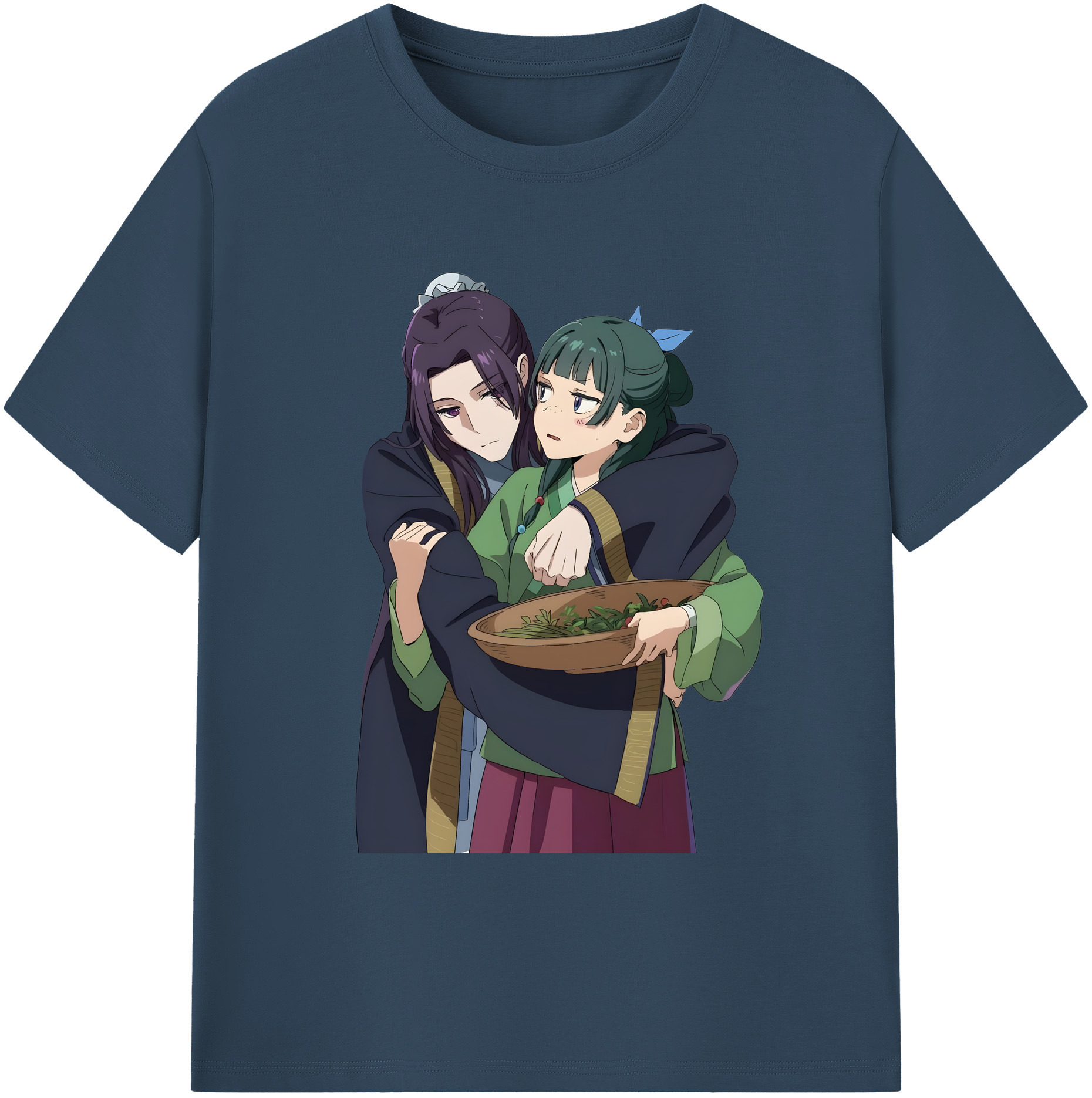 （画像用） 薬屋のひとりごと The Apothecary Diaries 綿100％ メンズ半袖Tシャツ｜肌触りやわらか＆通気性