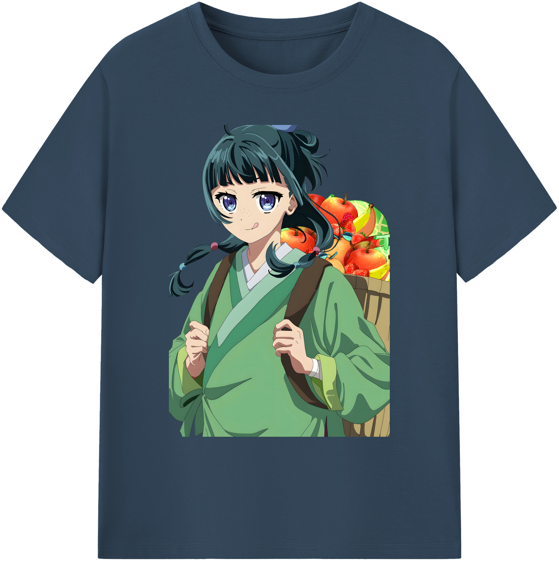 （画像用） 薬屋のひとりごと The Apothecary Diaries 綿100％ メンズ半袖Tシャツ｜肌触りやわらか＆通気性