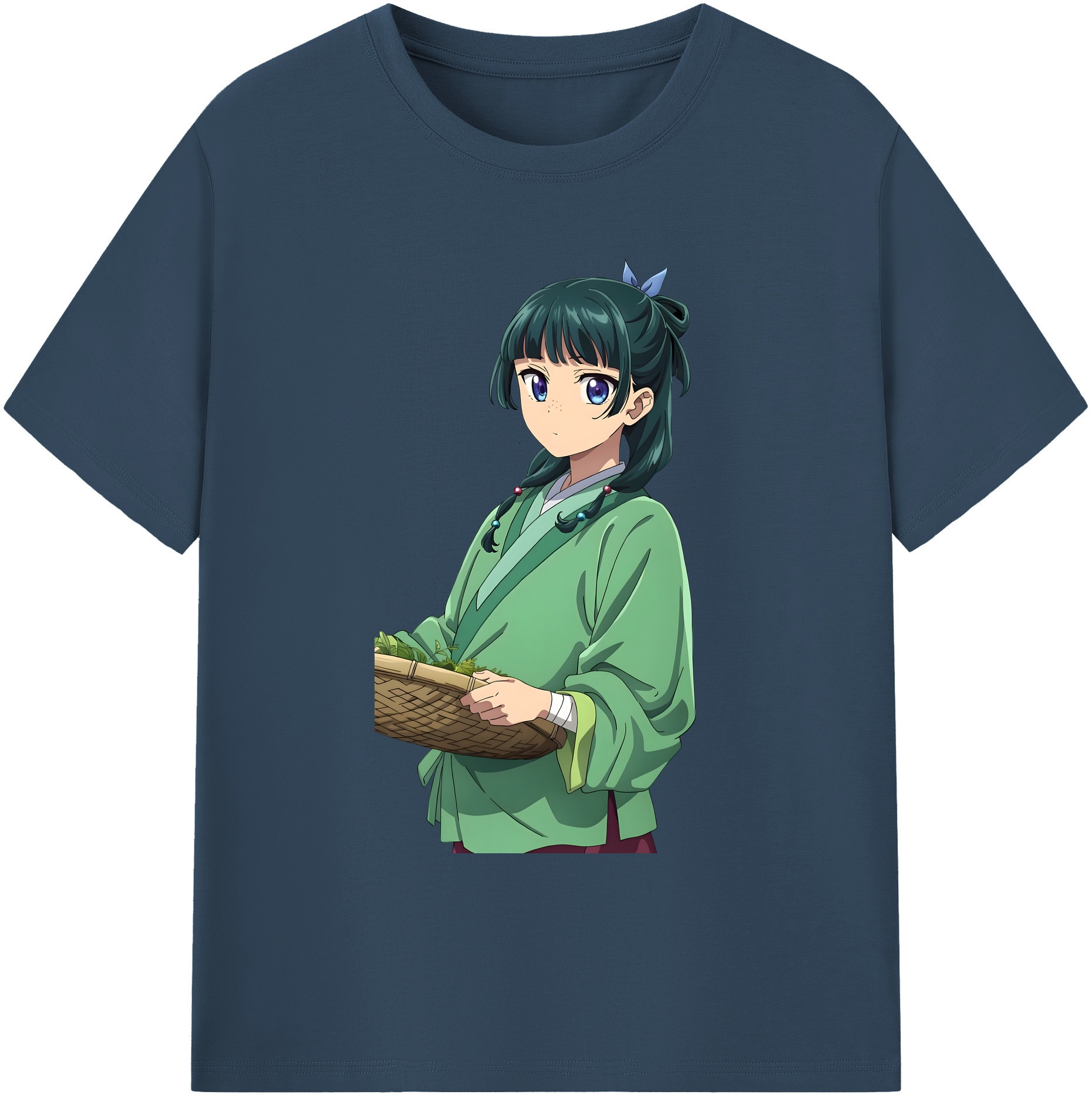 （画像用） 薬屋のひとりごと The Apothecary Diaries 綿100％ メンズ半袖Tシャツ｜肌触りやわらか＆通気性