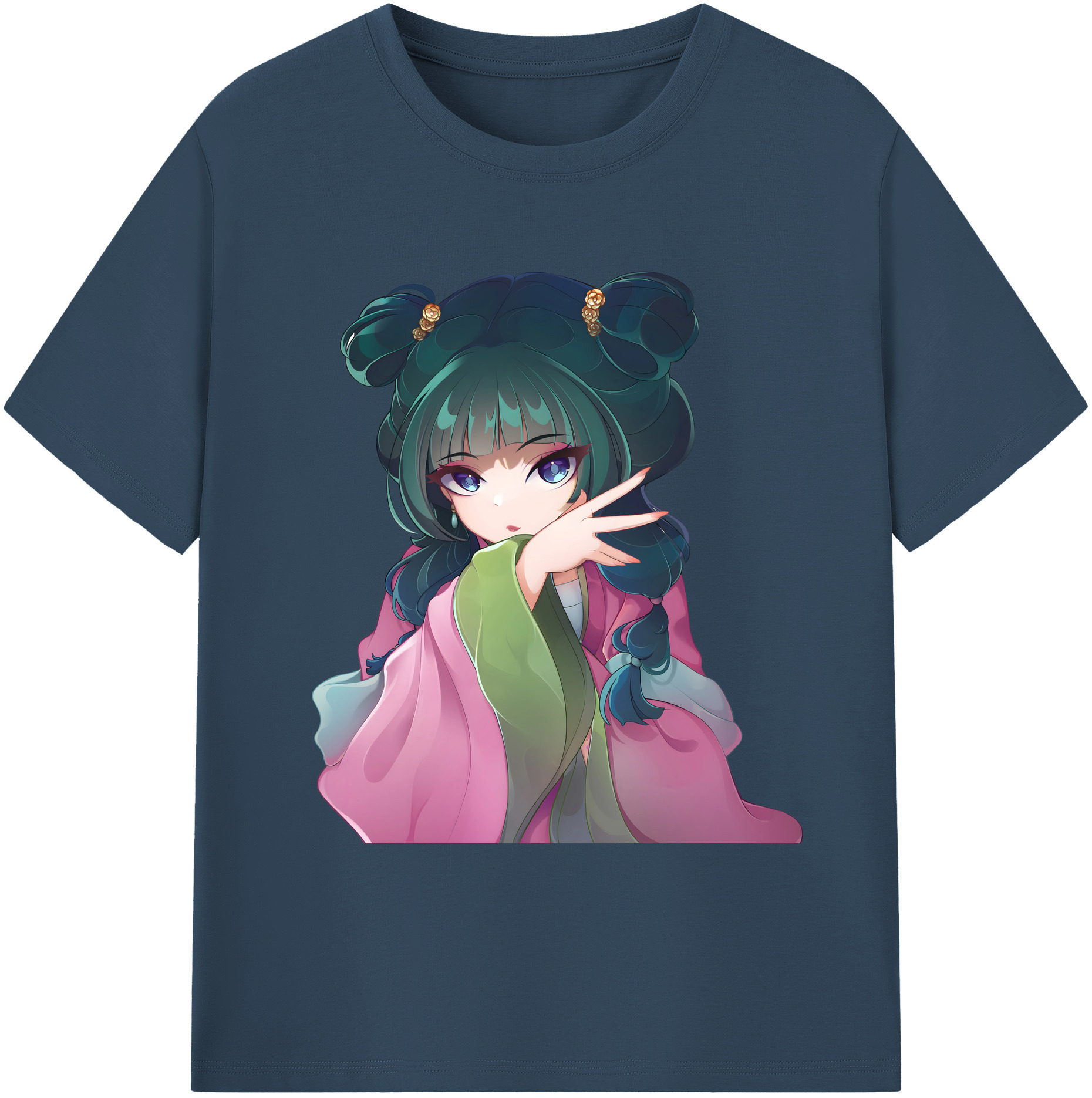 （画像用） 薬屋のひとりごと The Apothecary Diaries 綿100％ メンズ半袖Tシャツ｜肌触りやわらか＆通気性