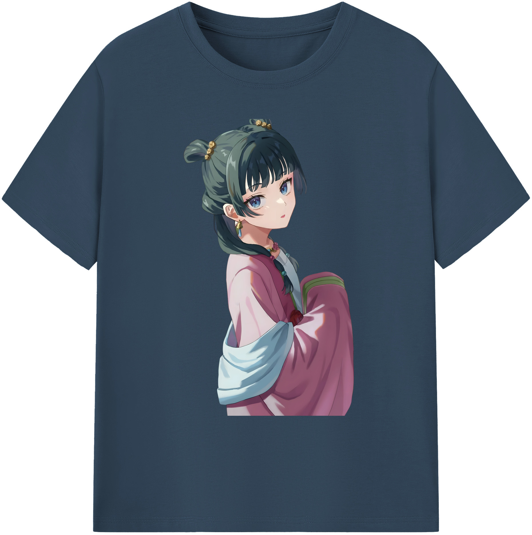 （画像用） 薬屋のひとりごと The Apothecary Diaries 綿100％ メンズ半袖Tシャツ｜肌触りやわらか＆通気性