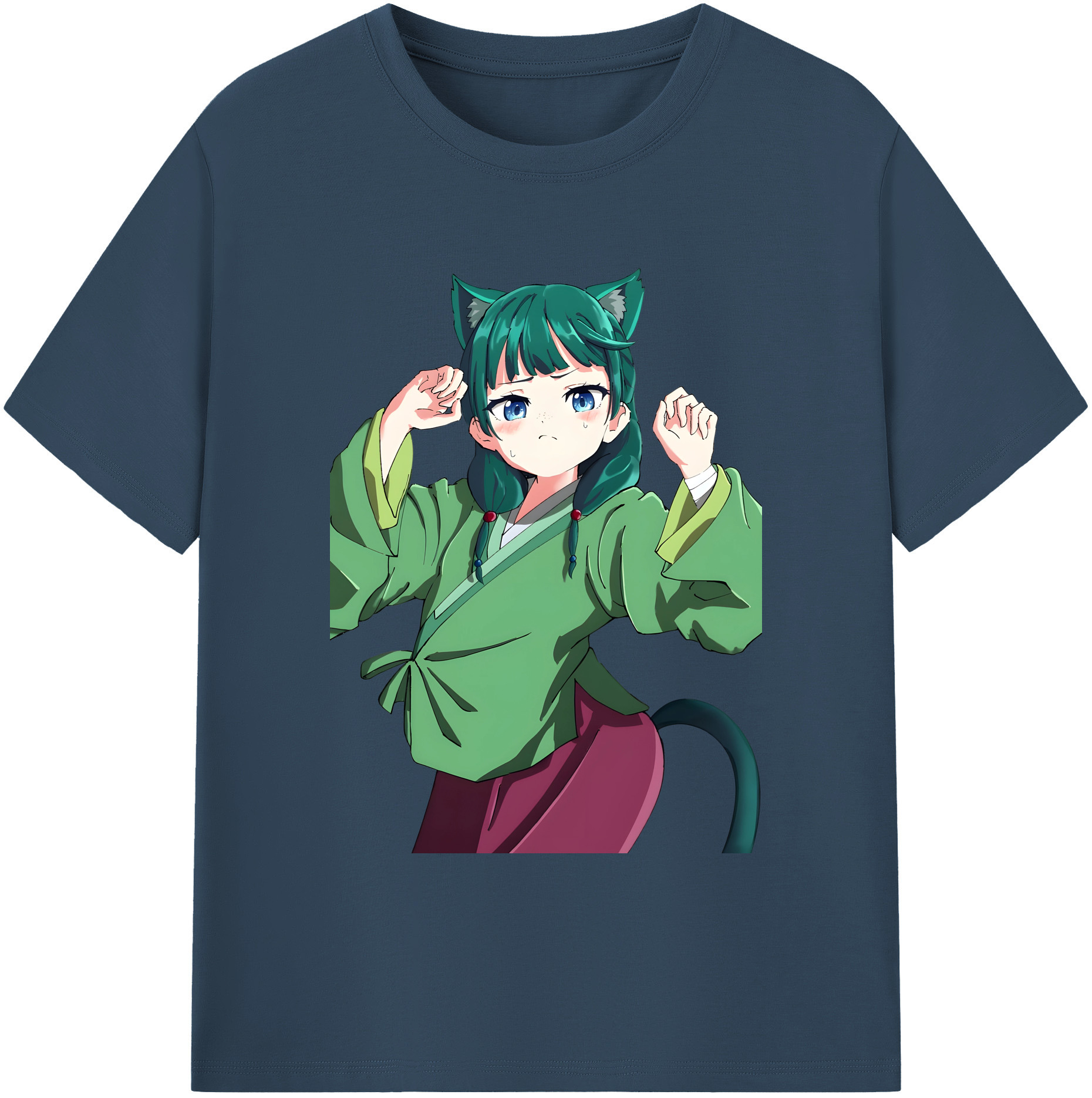 （画像用） 薬屋のひとりごと The Apothecary Diaries 綿100％ メンズ半袖Tシャツ｜肌触りやわらか＆通気性