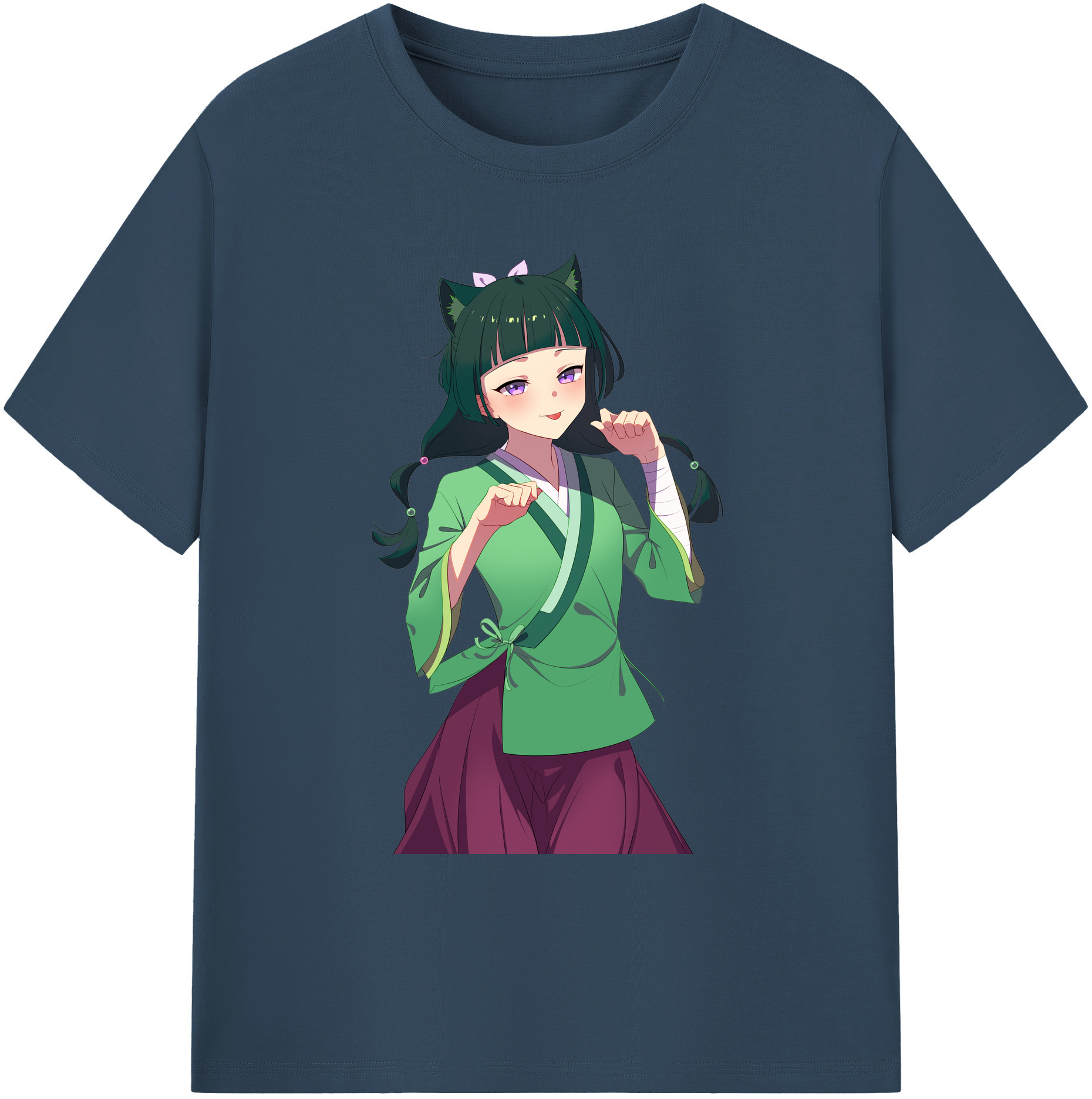 （画像用） 薬屋のひとりごと The Apothecary Diaries 綿100％ メンズ半袖Tシャツ｜肌触りやわらか＆通気性