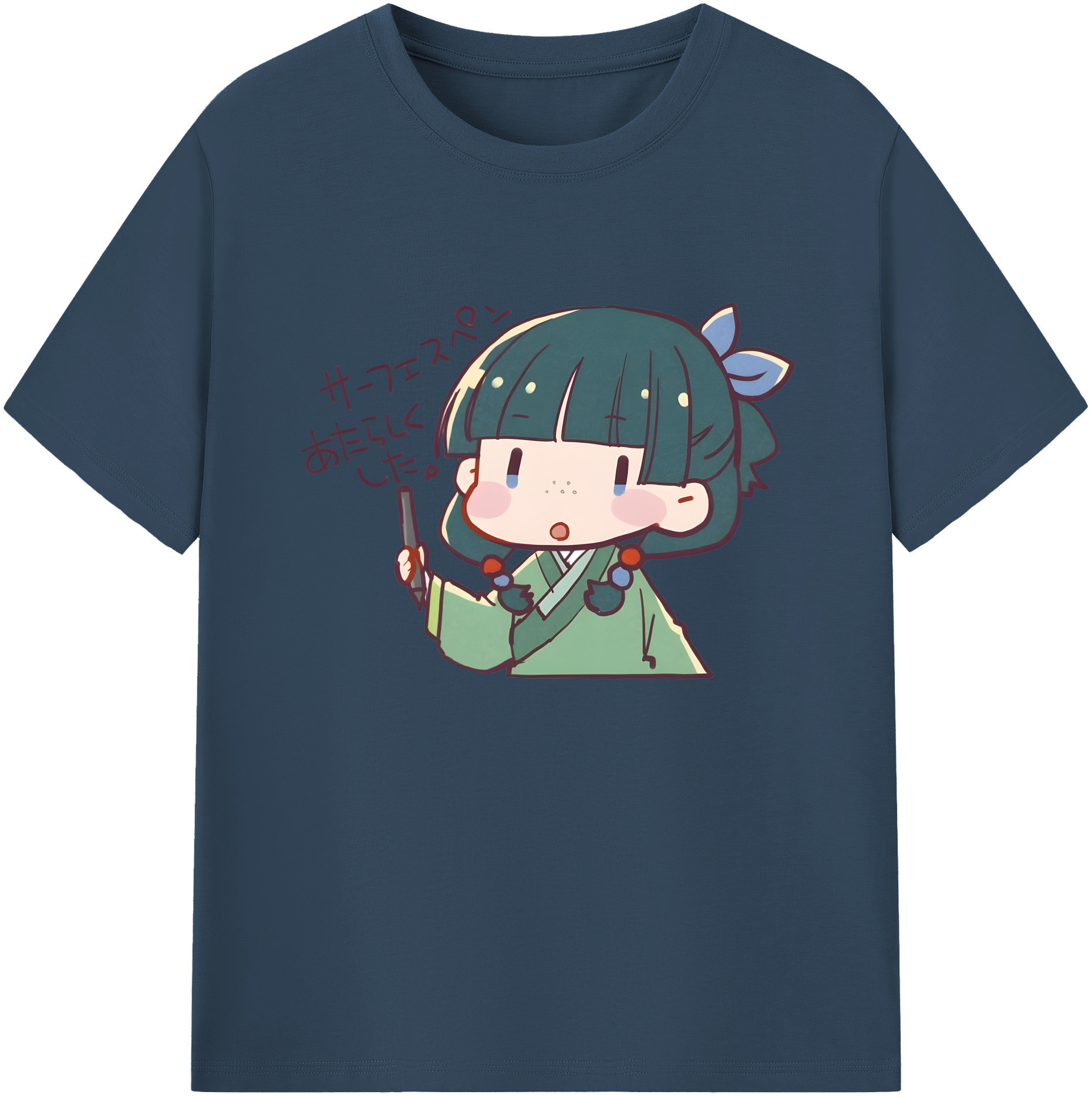 （画像用） 薬屋のひとりごと The Apothecary Diaries 綿100％ メンズ半袖Tシャツ｜肌触りやわらか＆通気性
