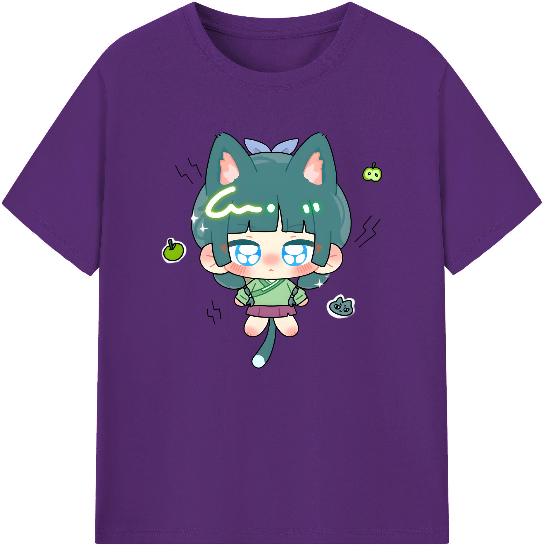 （画像用） 薬屋のひとりごと The Apothecary Diaries 綿100％ メンズ半袖Tシャツ｜肌触りやわらか＆通気性