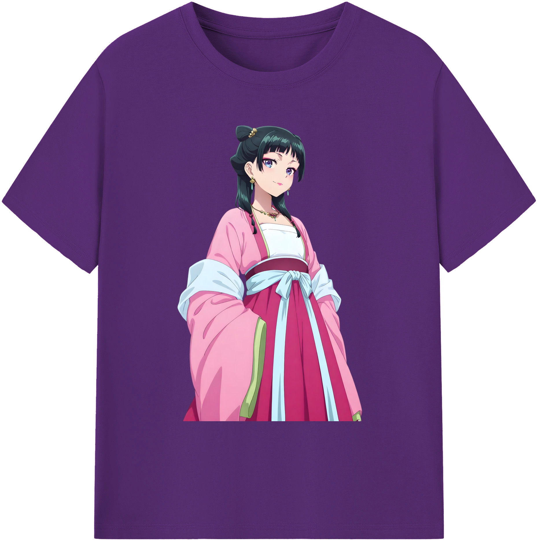 （画像用） 薬屋のひとりごと The Apothecary Diaries 綿100％ メンズ半袖Tシャツ｜肌触りやわらか＆通気性
