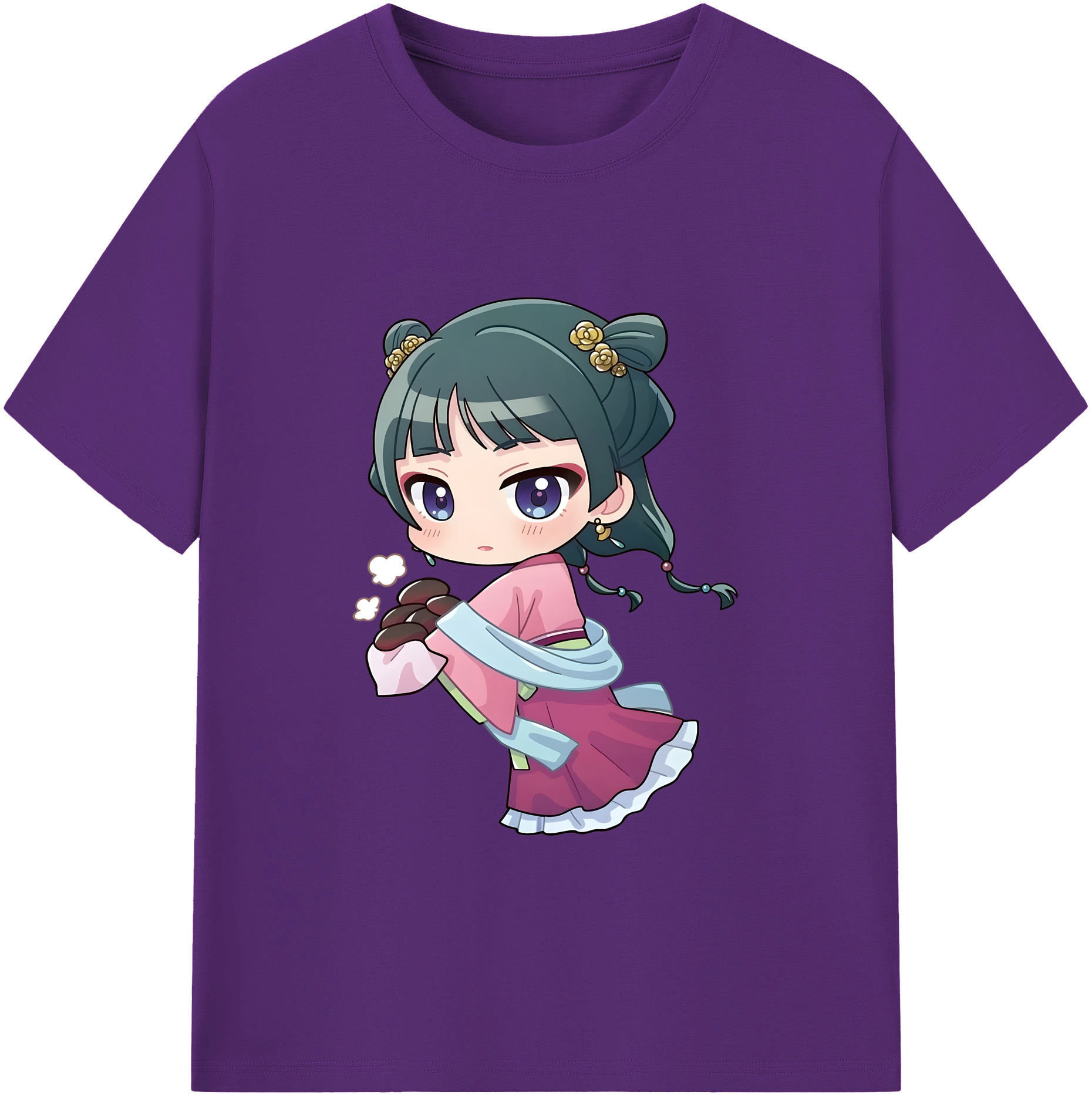 （画像用） 薬屋のひとりごと The Apothecary Diaries 綿100％ メンズ半袖Tシャツ｜肌触りやわらか＆通気性