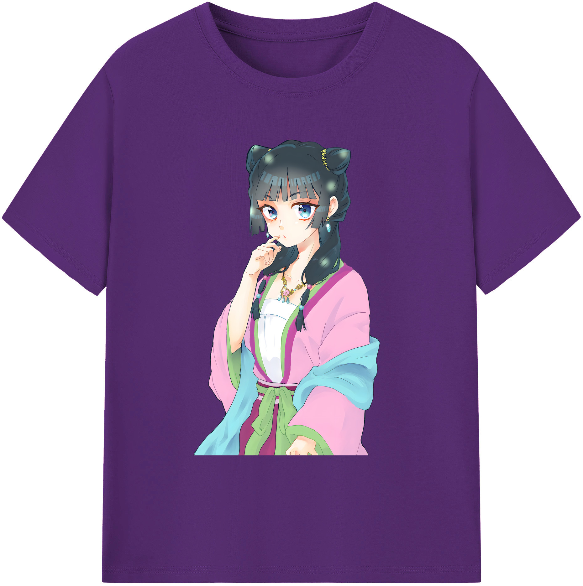 （画像用） 薬屋のひとりごと The Apothecary Diaries 綿100％ メンズ半袖Tシャツ｜肌触りやわらか＆通気性