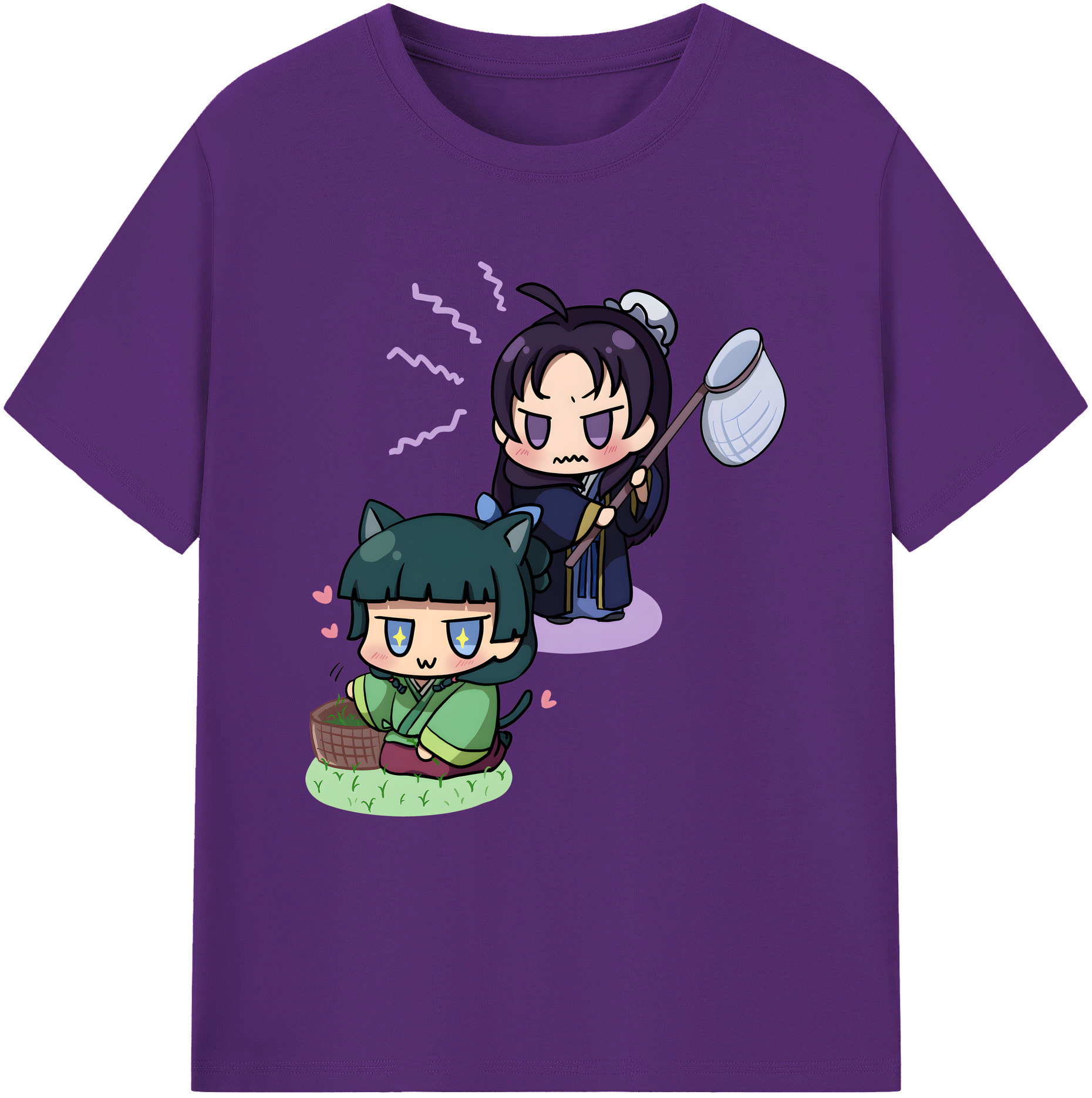 （画像用） 薬屋のひとりごと The Apothecary Diaries 綿100％ メンズ半袖Tシャツ｜肌触りやわらか＆通気性